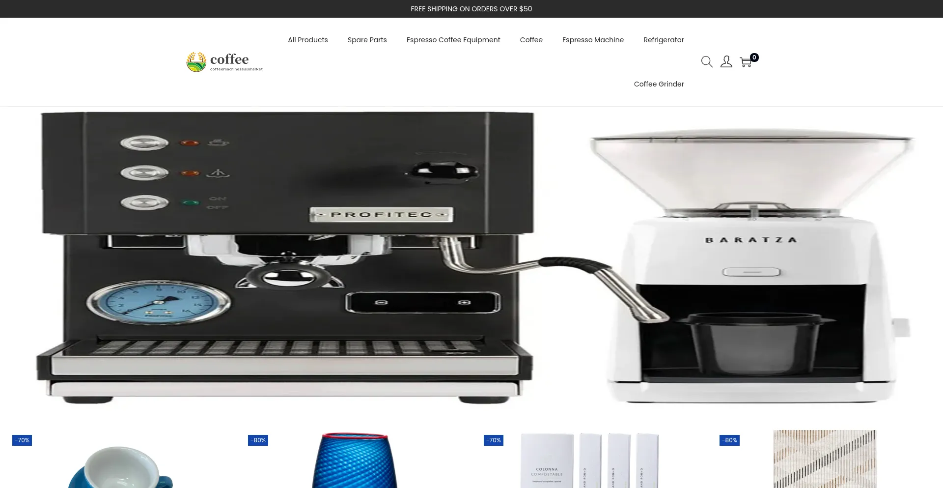 Coffeemachinesalesmarket.com