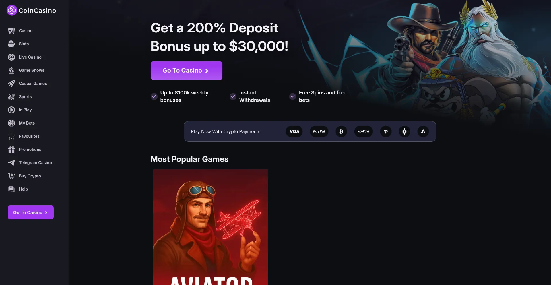 ¿És Seguro y Confiable Coincasino.com?