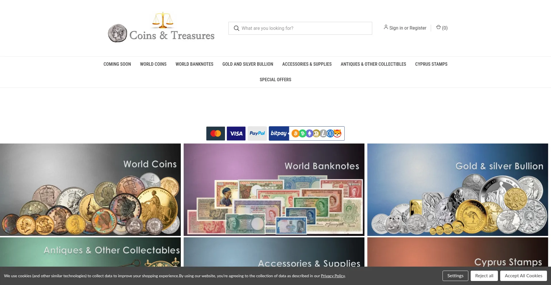 ¿És Seguro y Confiable Coinsntreasures.com?