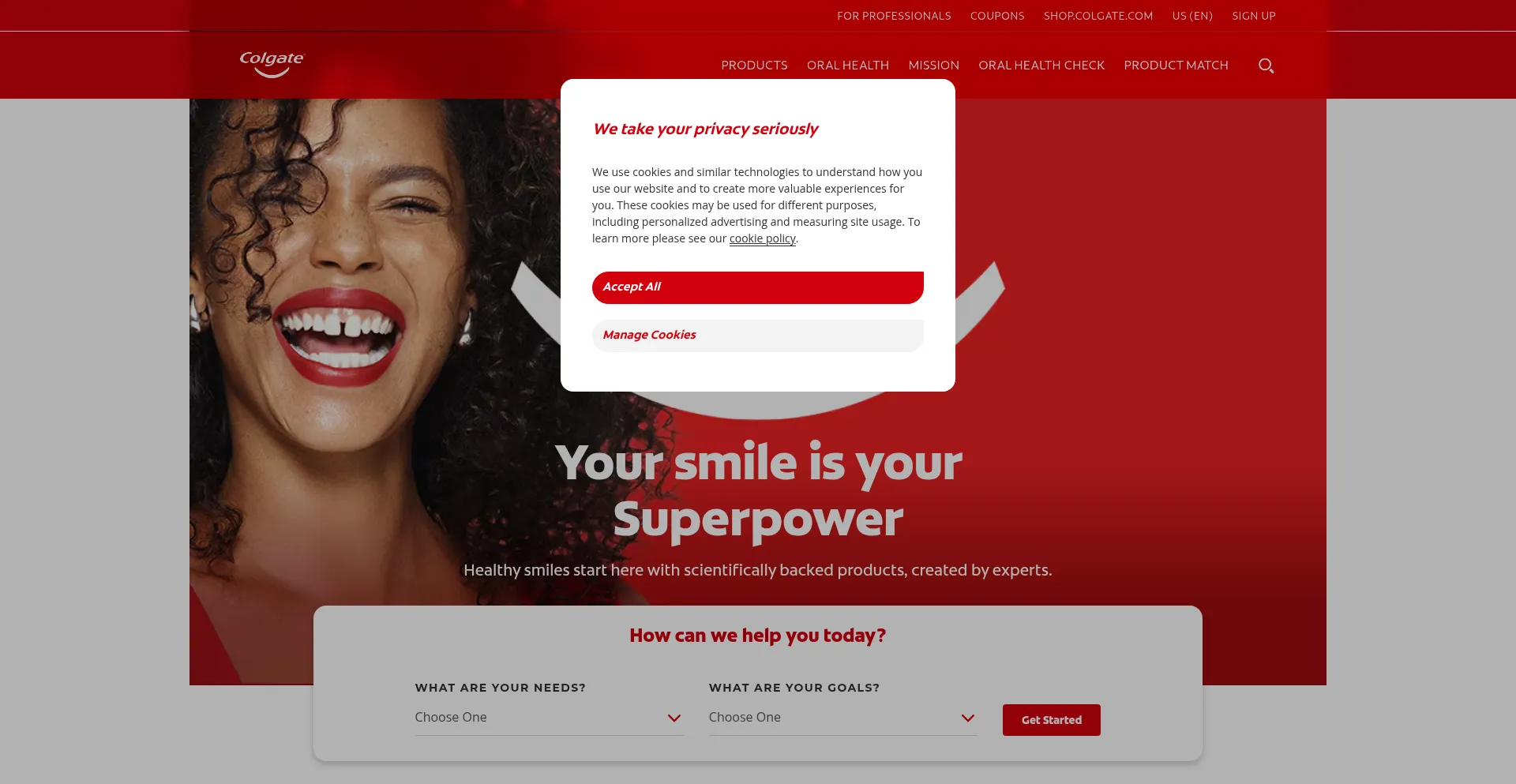 ¿És Seguro y Confiable Colgate.com?