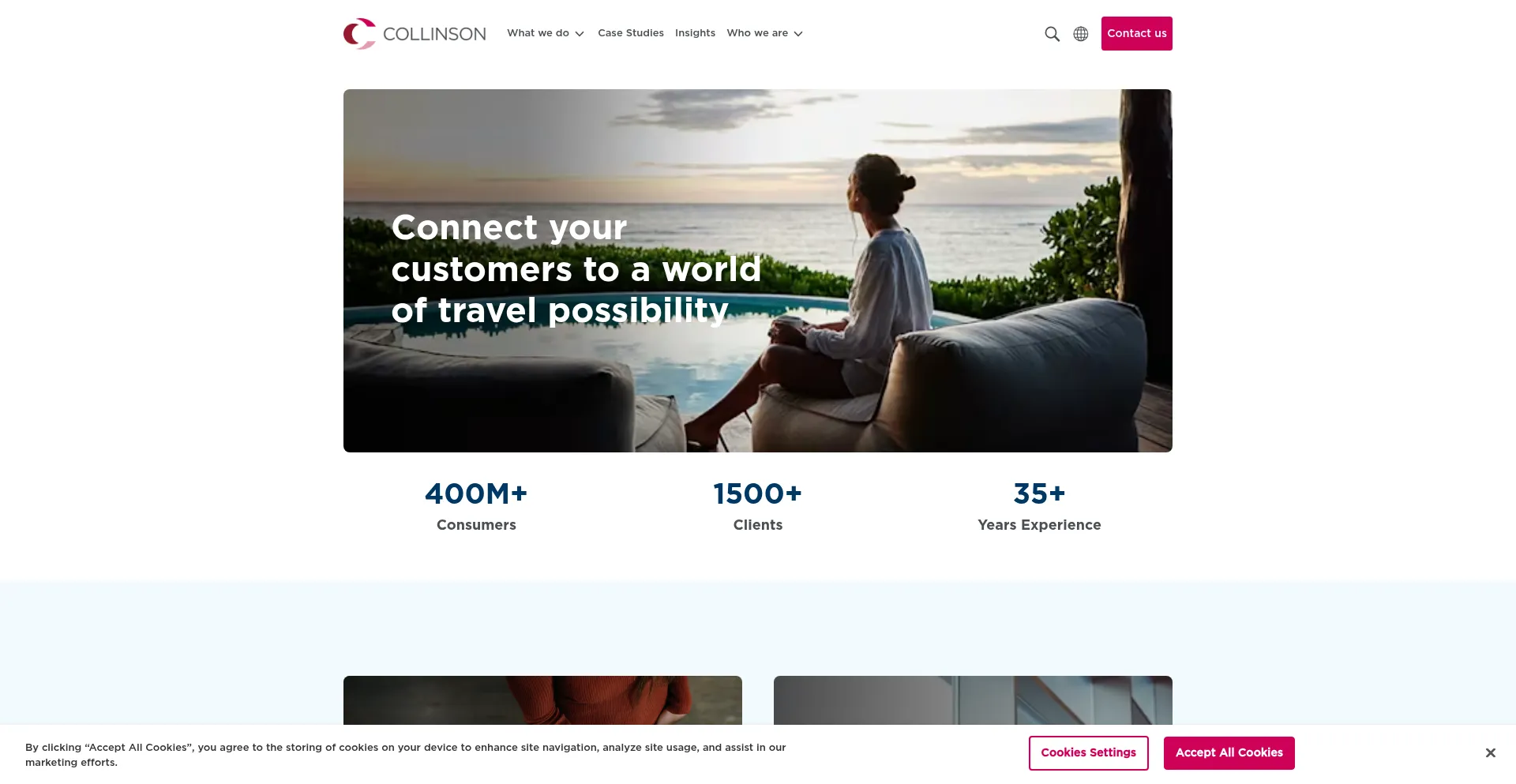 ¿És Seguro y Confiable Collinsontraveltest.com?