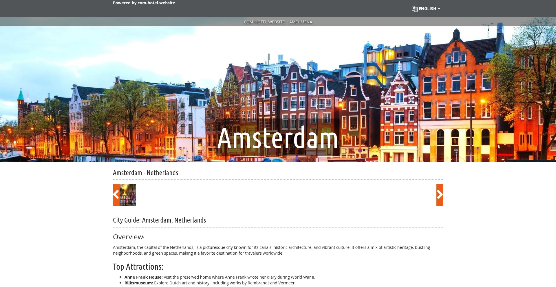 Com-amsterdam.com Screenshot
