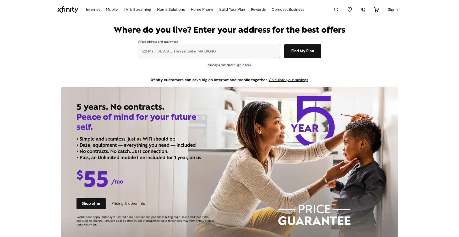 ¿És Seguro y Confiable Comcast.com?