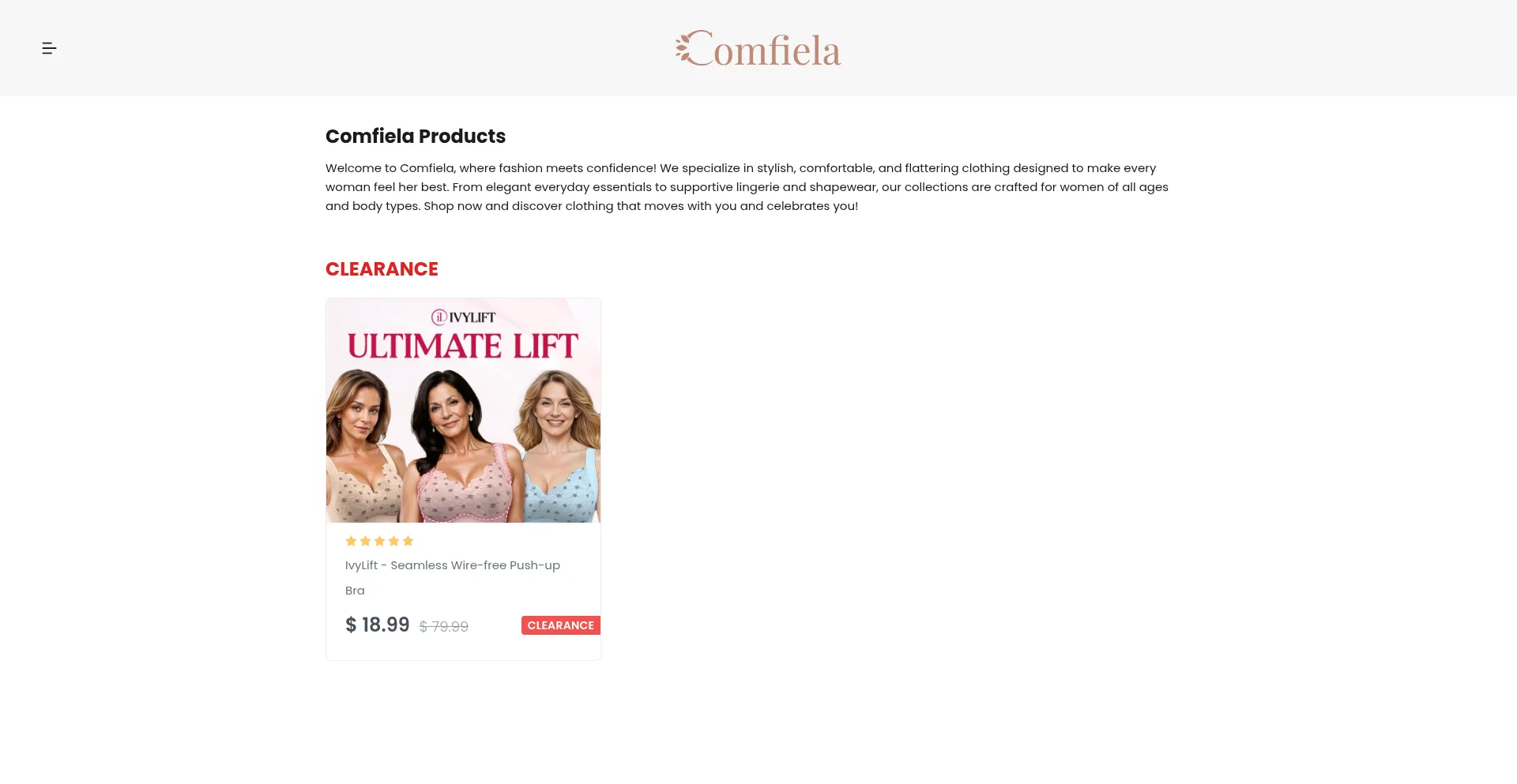 ¿És Seguro y Confiable Comfiela.com?