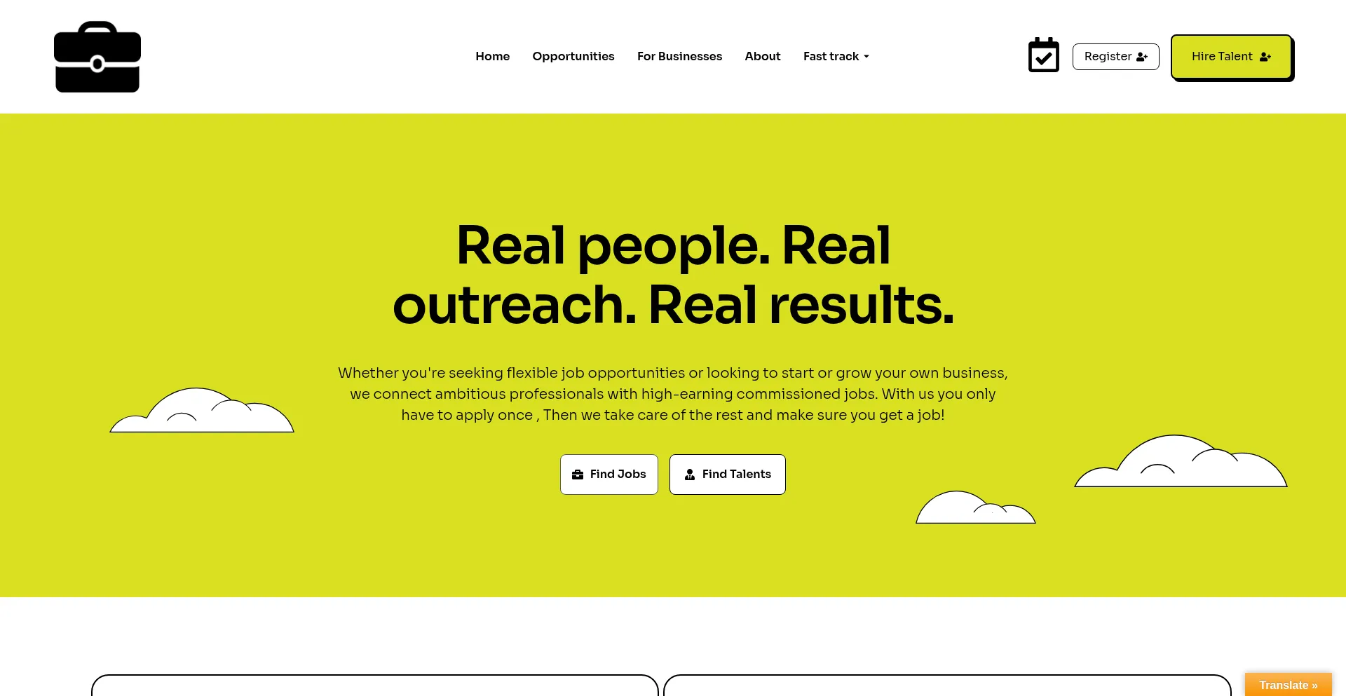 Commissionedjobs.com Screenshot