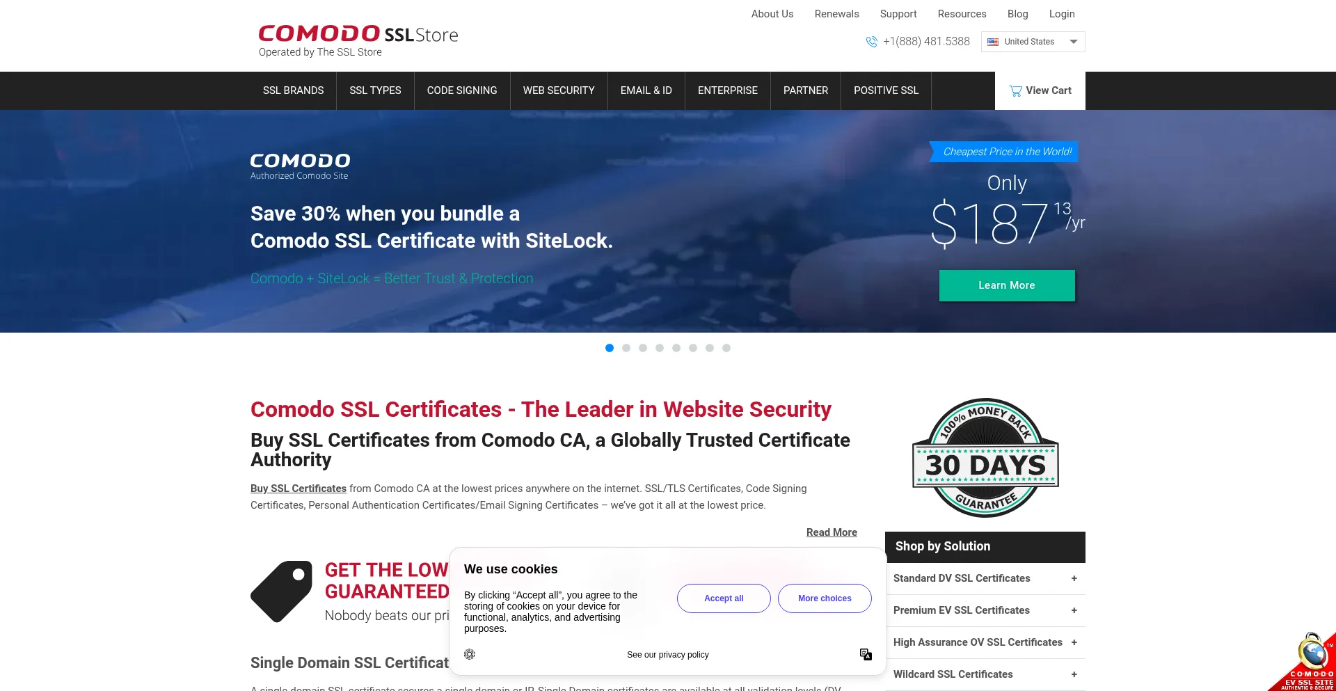 Comodosslstore.com