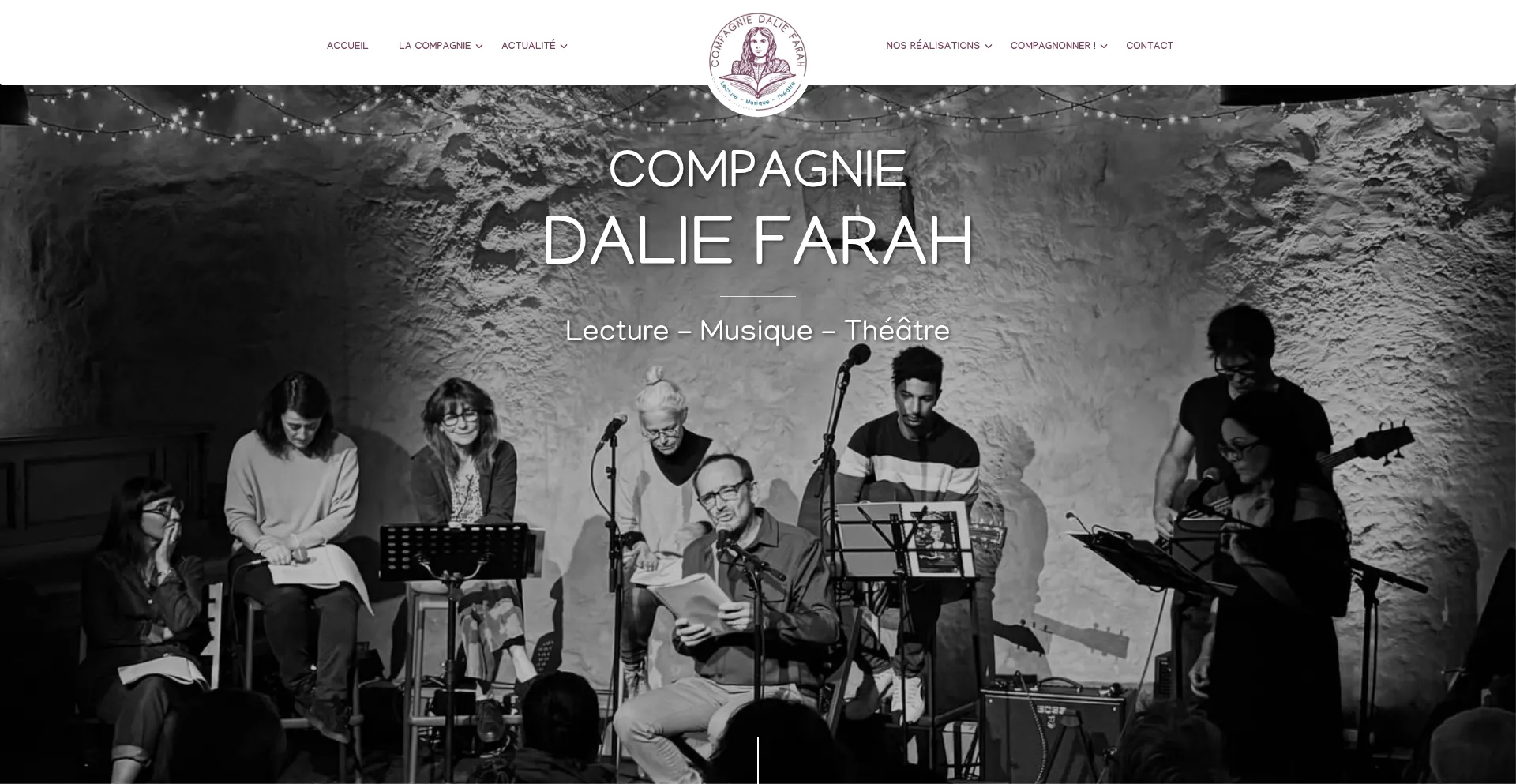 Compagniedaliefarah.com Screenshot