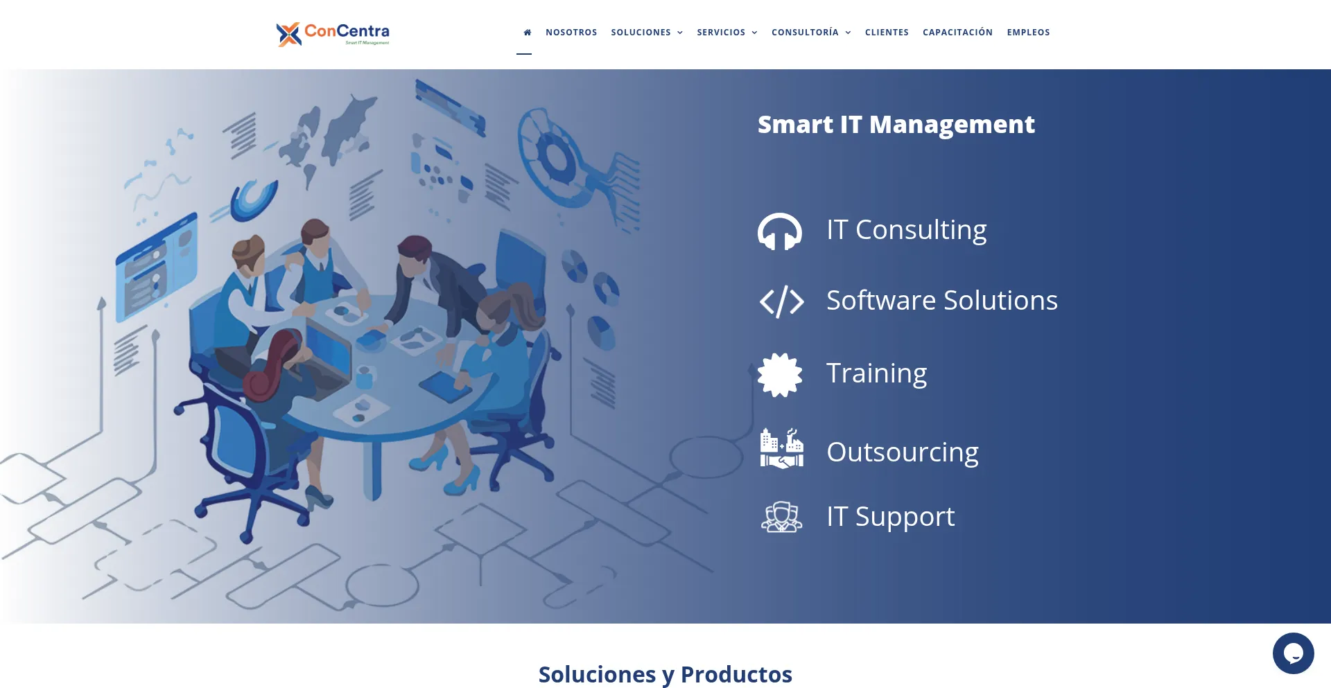 Concentra.com.do Screenshot