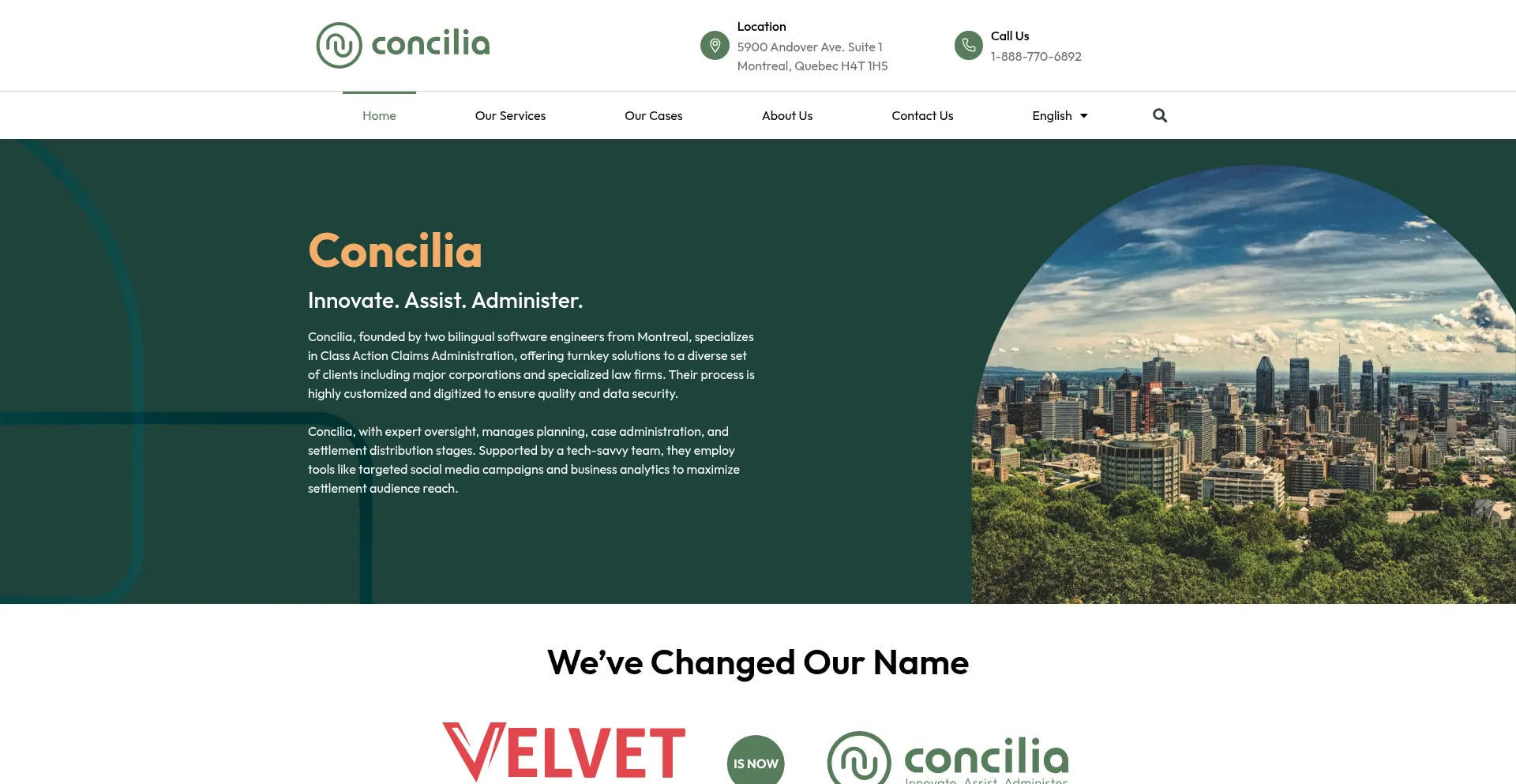 Conciliainc.com Screenshot