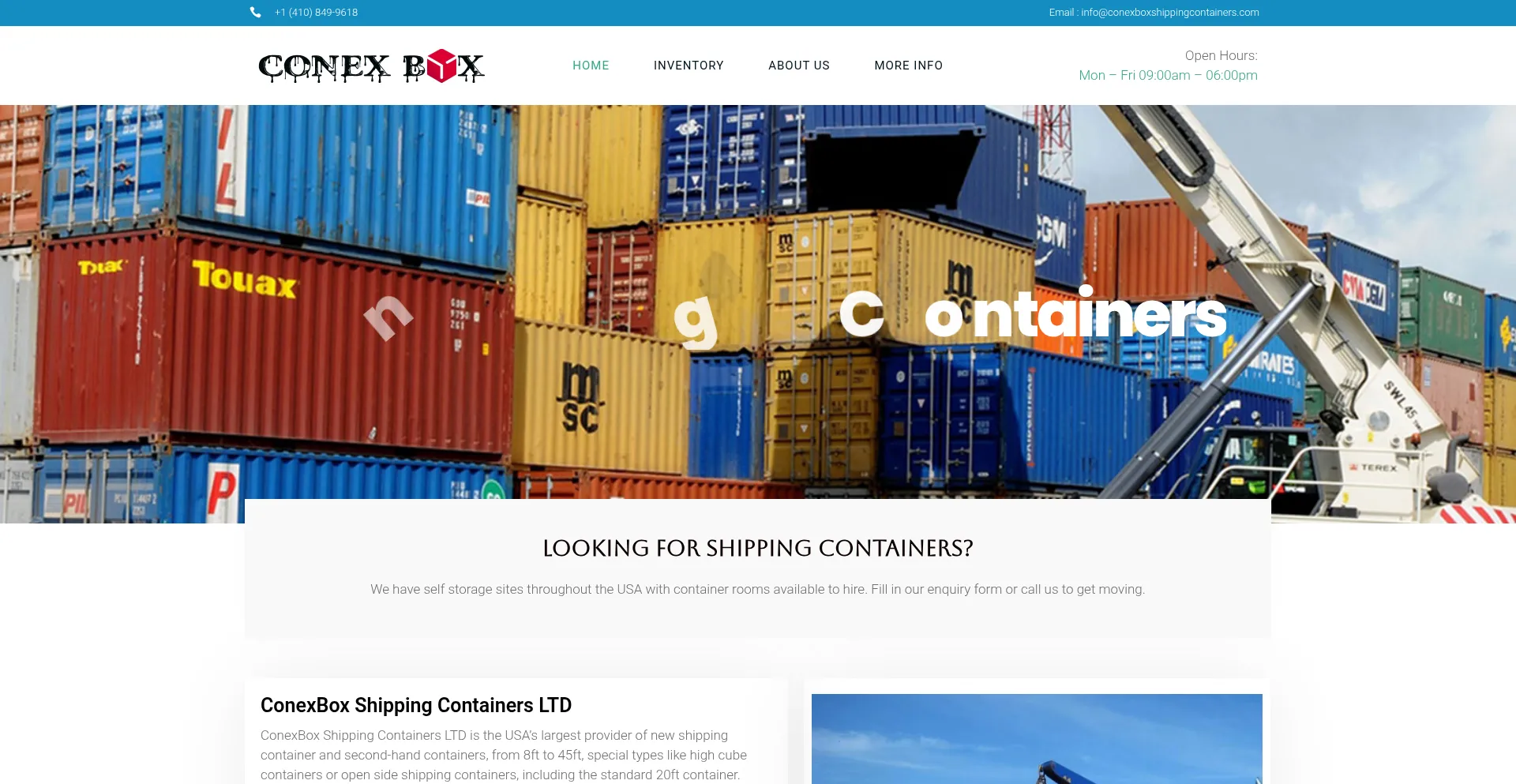 Conexboxshippingcontainers.com