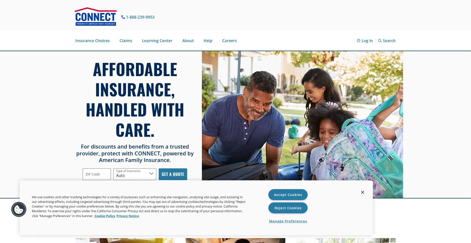 ¿És Seguro y Confiable Connectbyamfam.com?