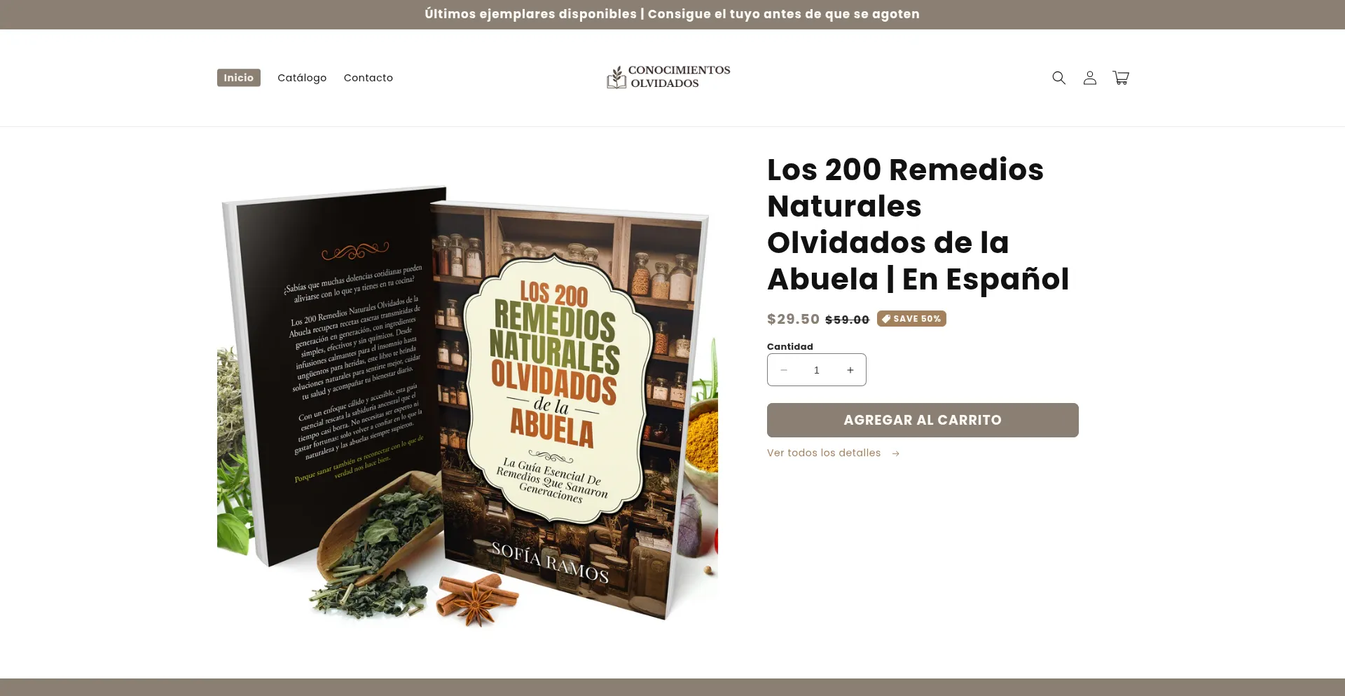 ¿És Seguro y Confiable Conocimientosolvidados.com?