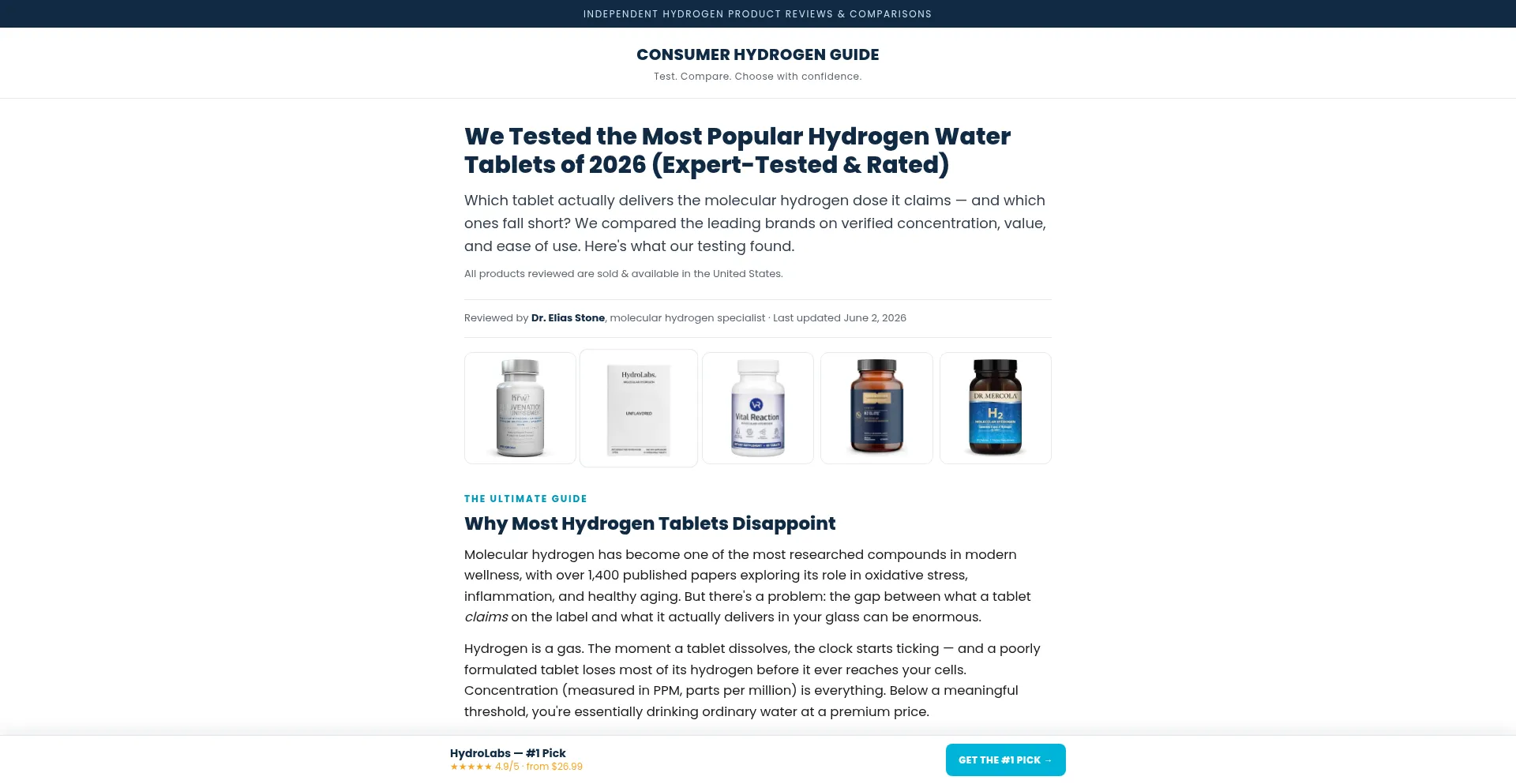 Consumerhydrogenguide.com