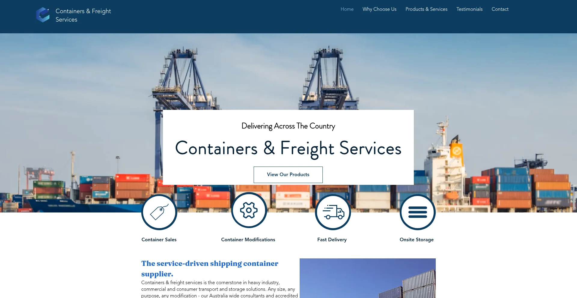 Containersfreightservice.com