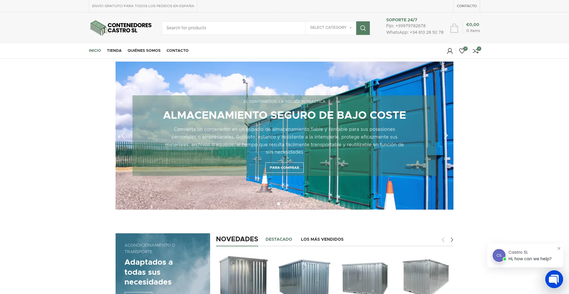 Contenedorescastrosl.com