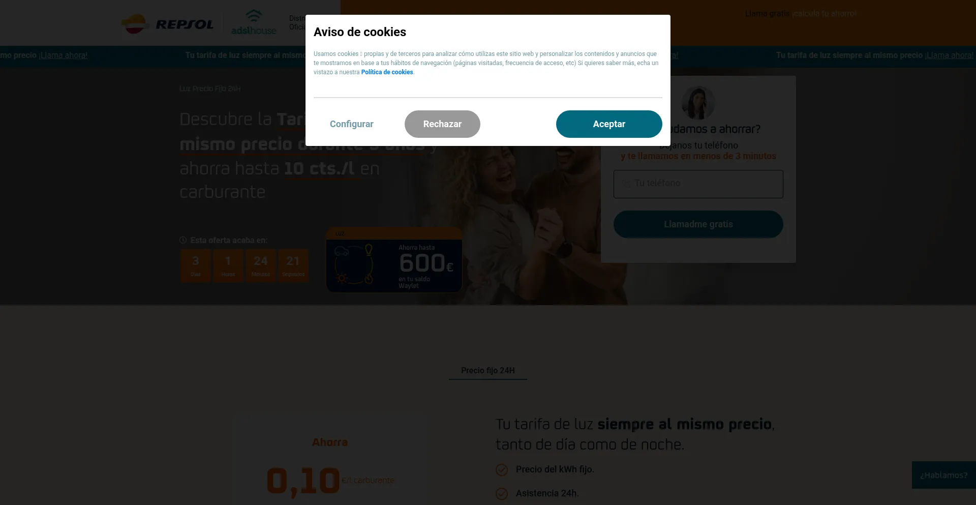 Contrataluzygas.es
