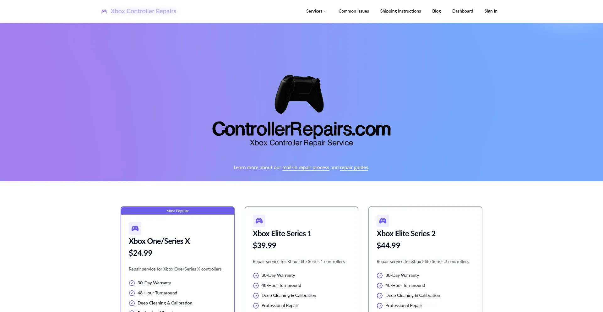 Controllerrepairs.com