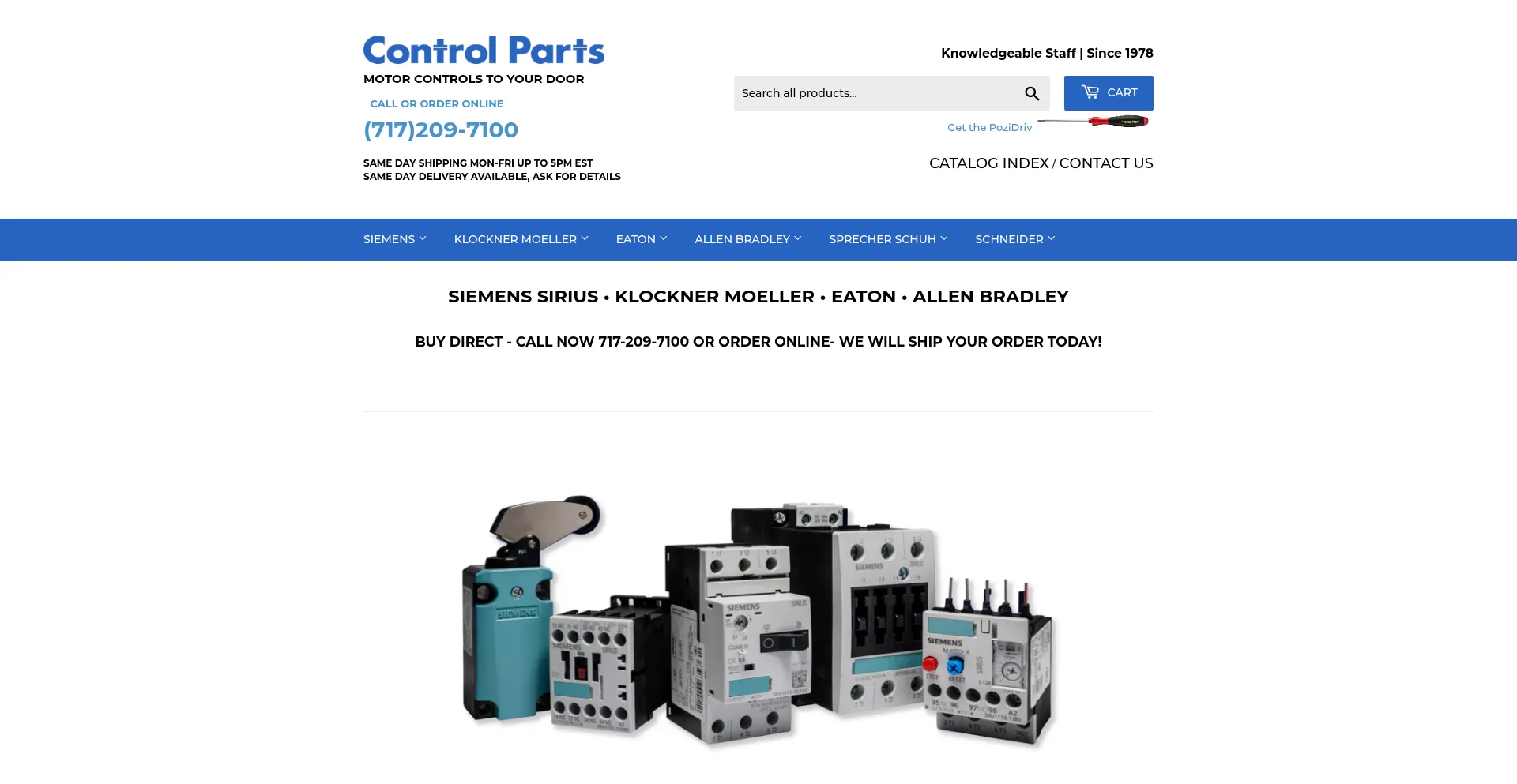 ¿És Seguro y Confiable Controlparts.com?