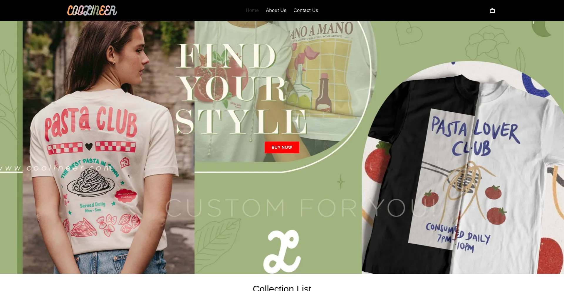 Coolineer.com Screenshot