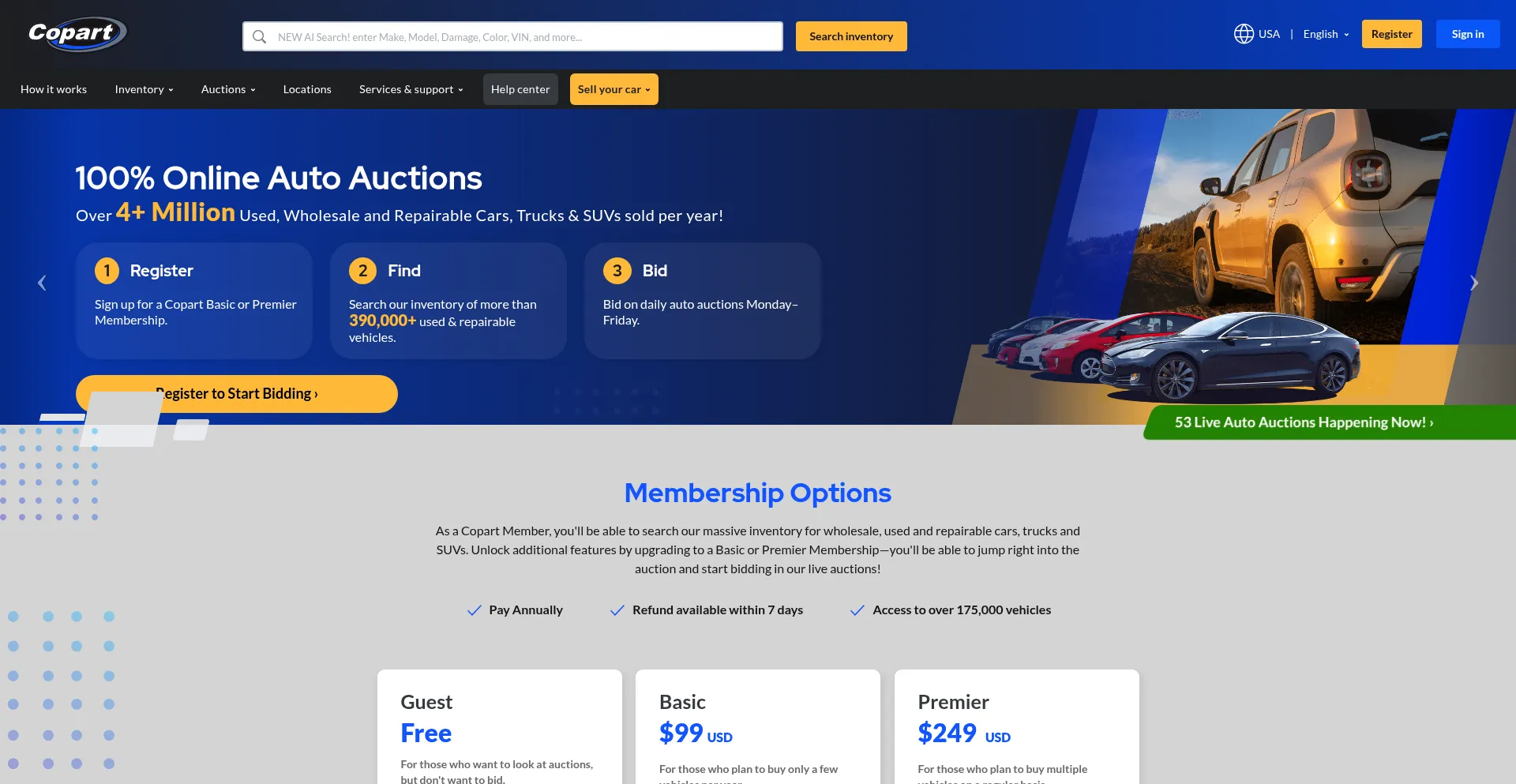 ¿És Seguro y Confiable Copart.com?
