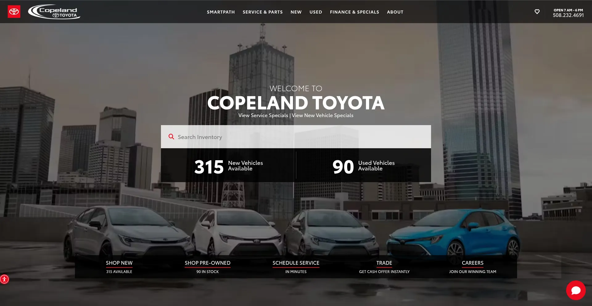 ¿És Seguro y Confiable Copelandtoyota.com?
