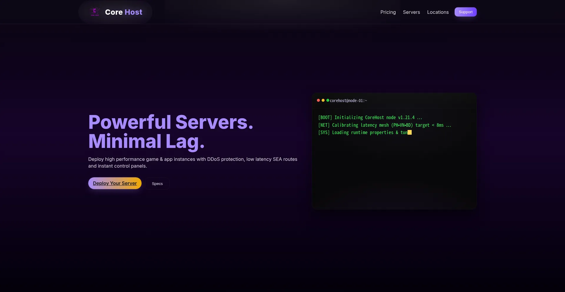 Corehost.store