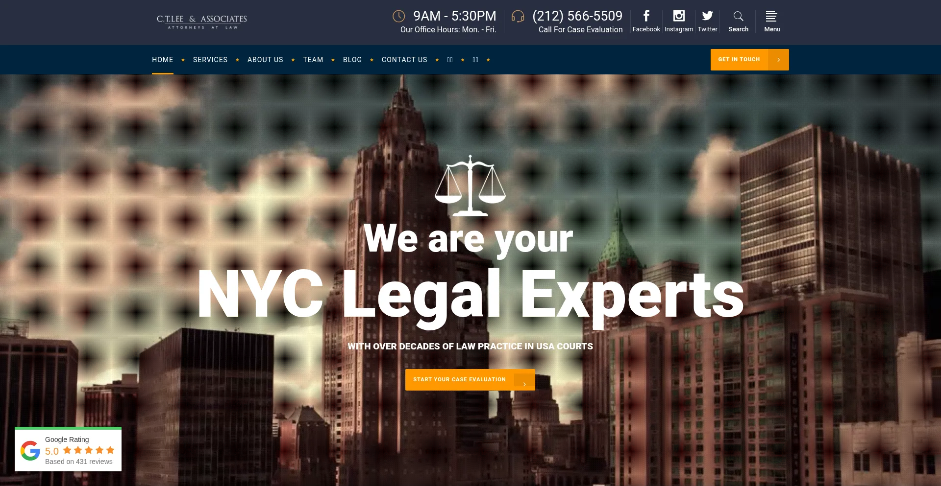 ¿És Seguro y Confiable Coreyleelaw.com?