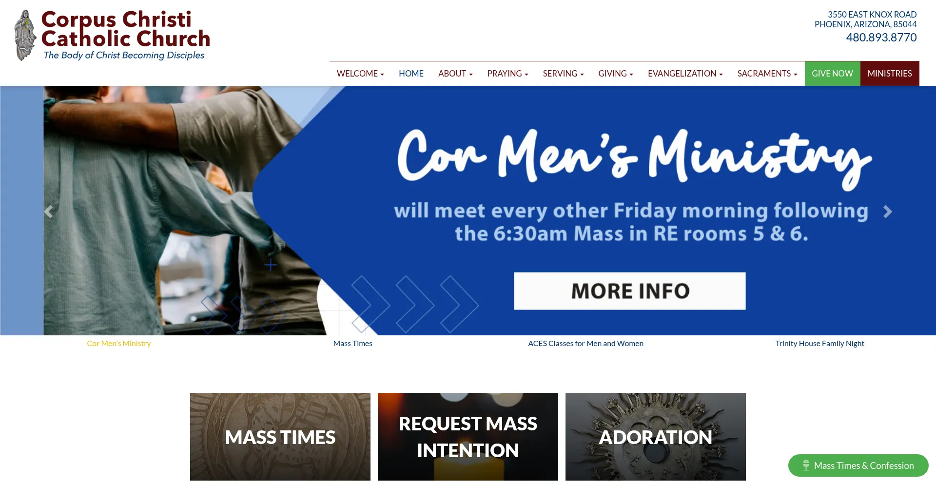 Corpuschristiphx.org