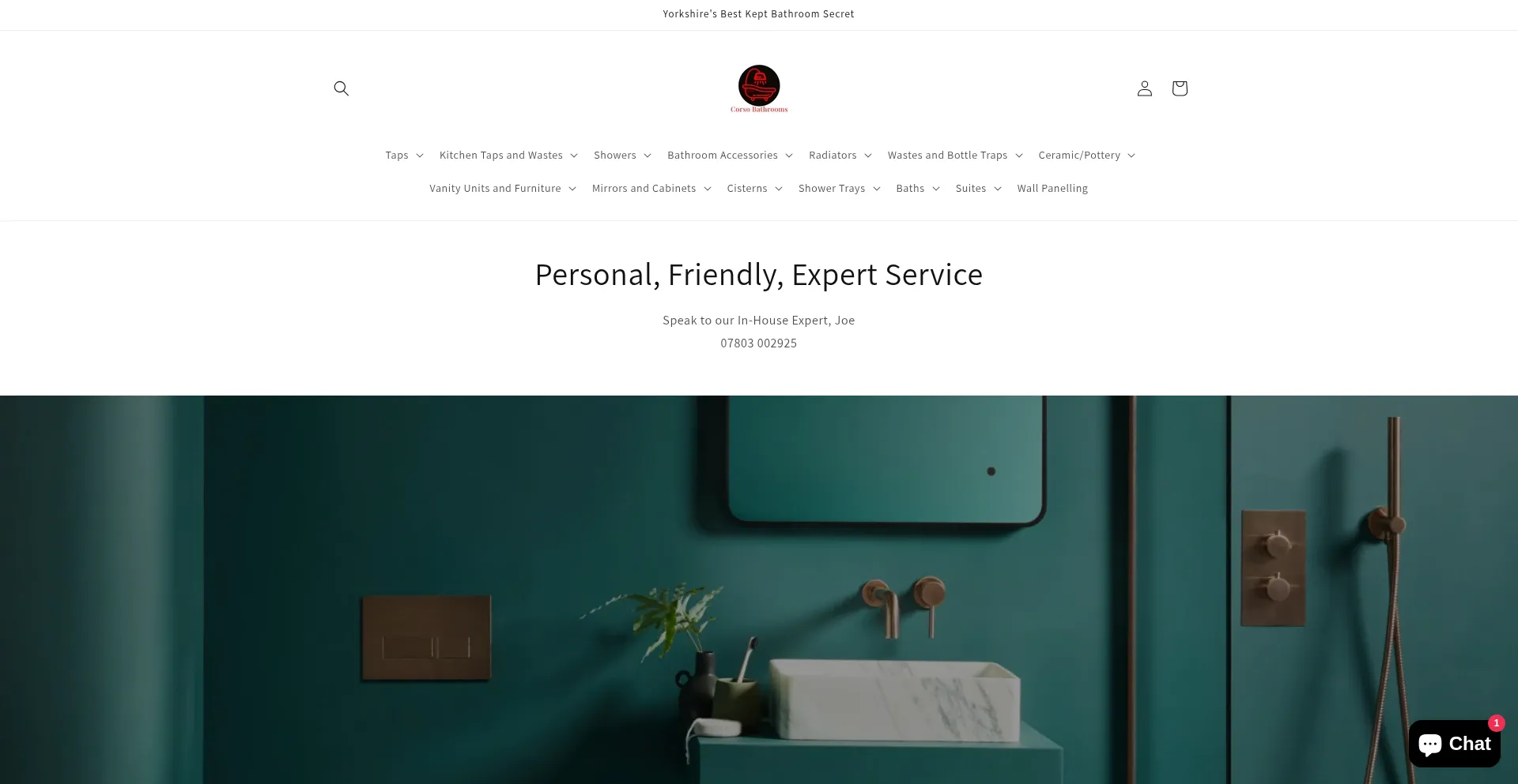 Corsobathrooms.com