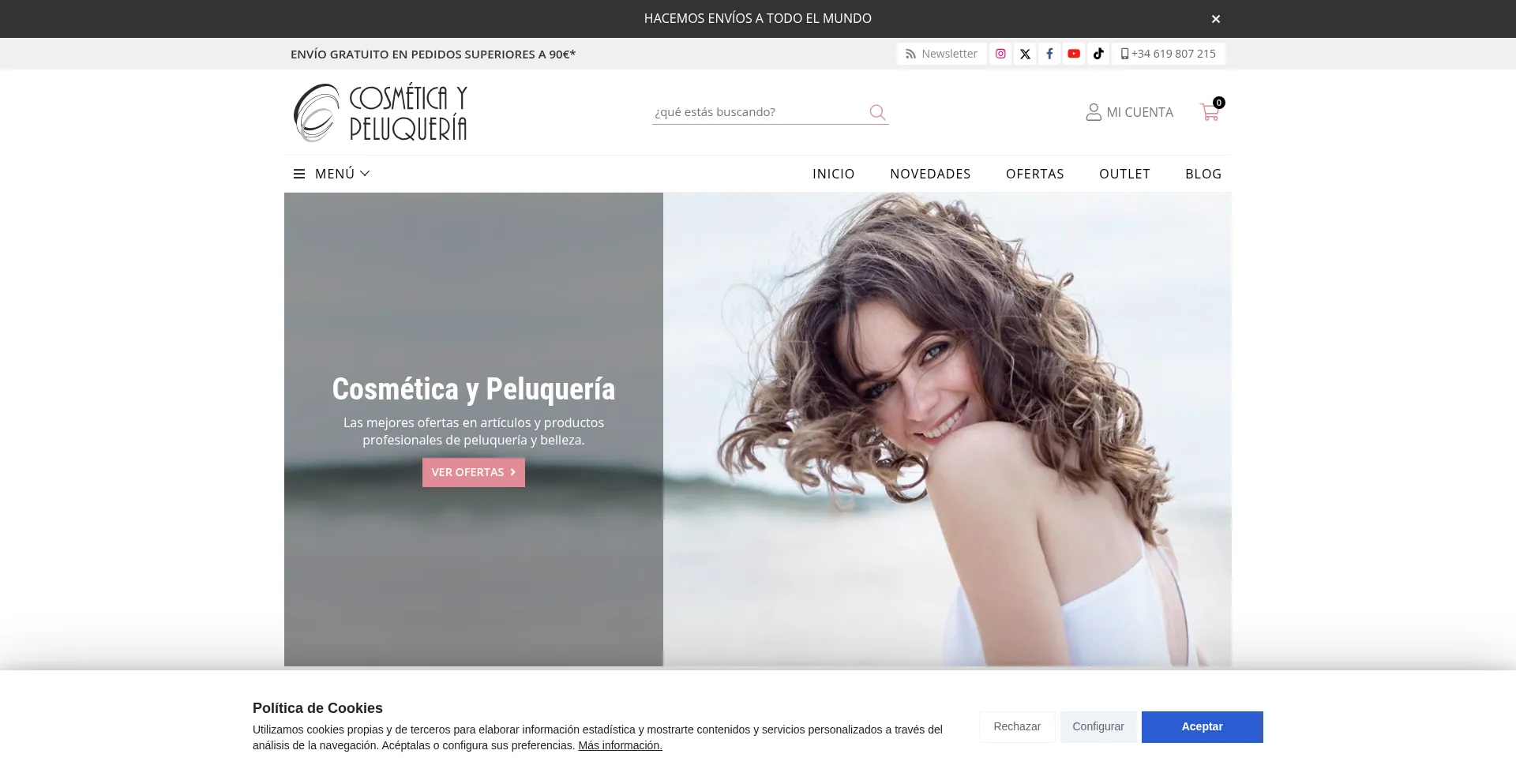 Cosmeticaypeluqueria.es