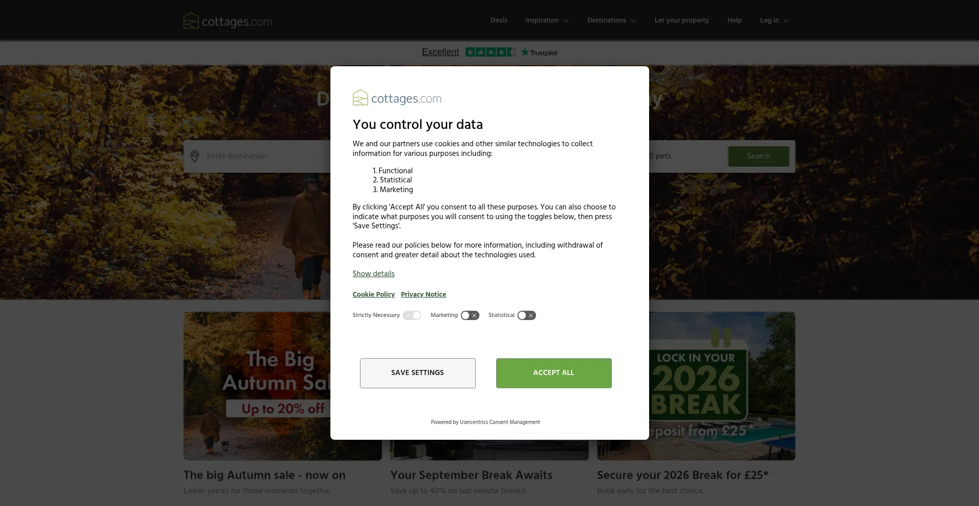 ¿És Seguro y Confiable Cottages.com?