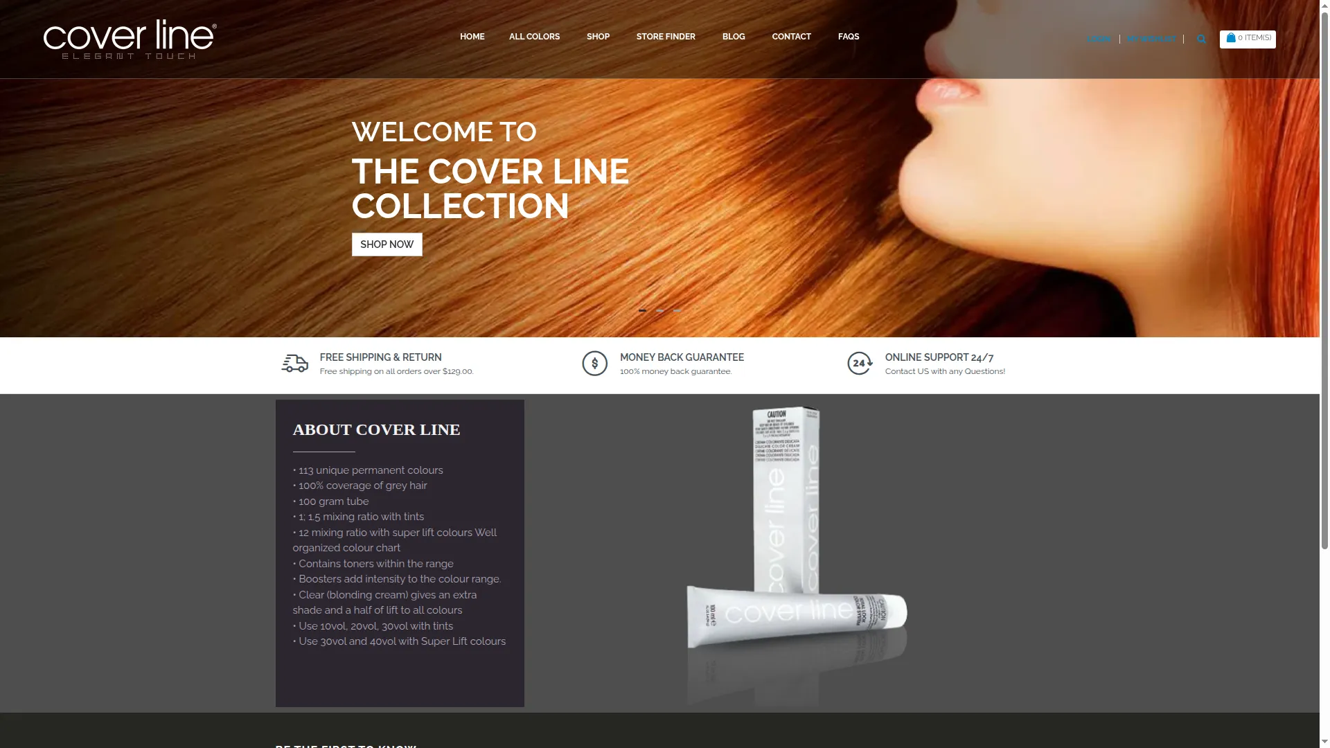 Coverlinehaircolor.com