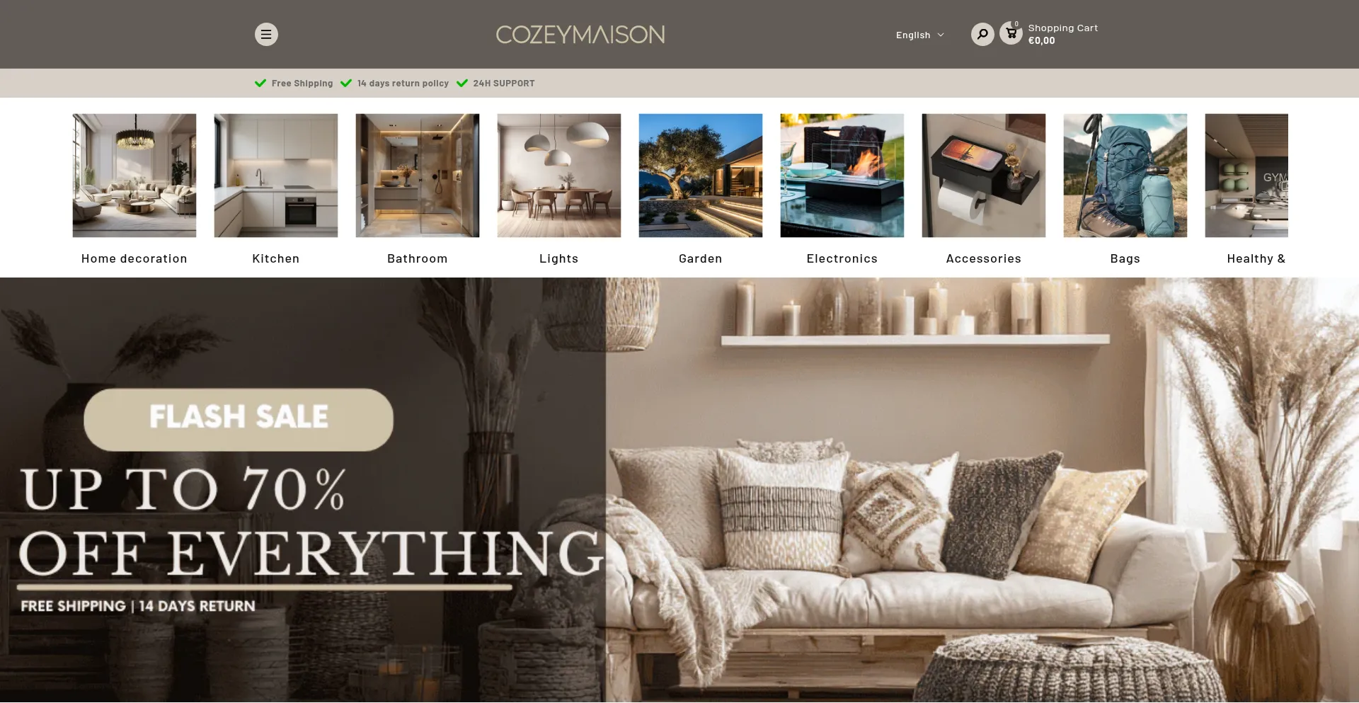 ¿És Seguro y Confiable Cozeymaison.de?