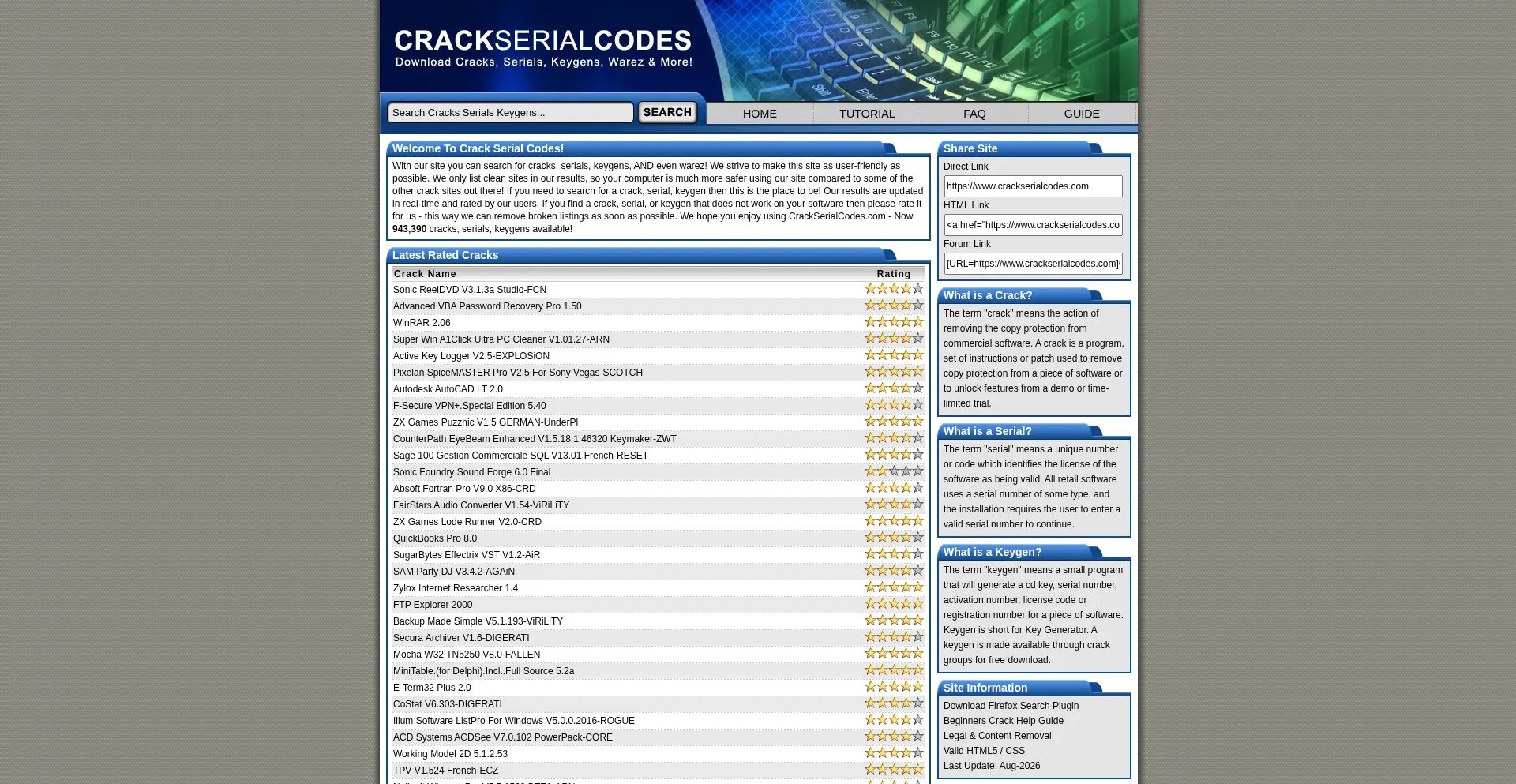 Crackserialcodes.com