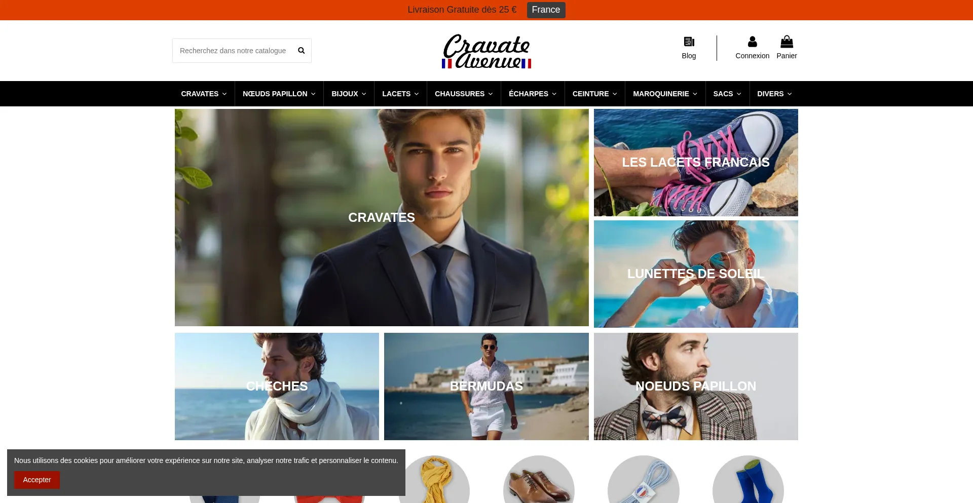 ¿És Seguro y Confiable Cravate-avenue.com?