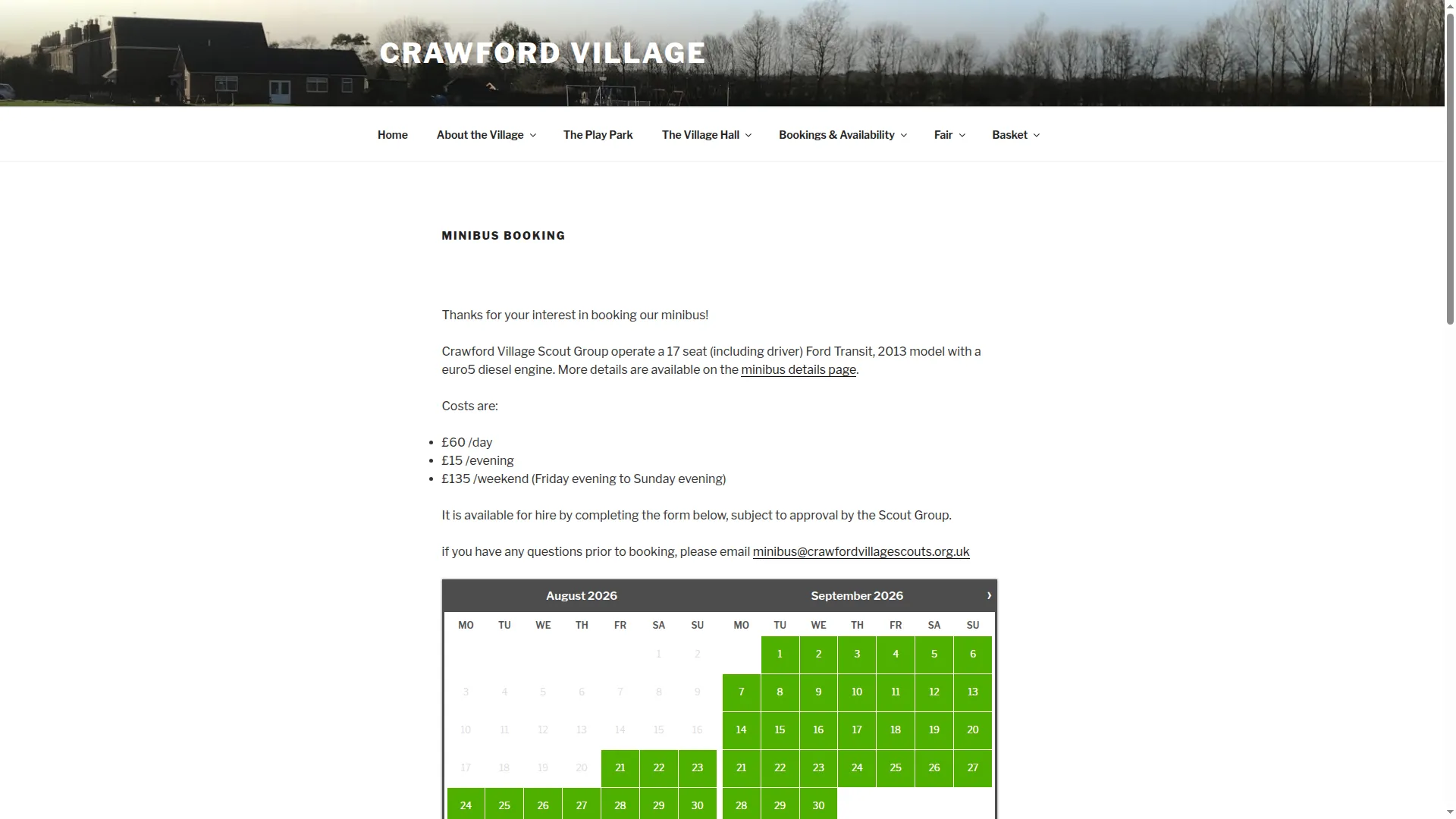 Crawfordvillage.uk