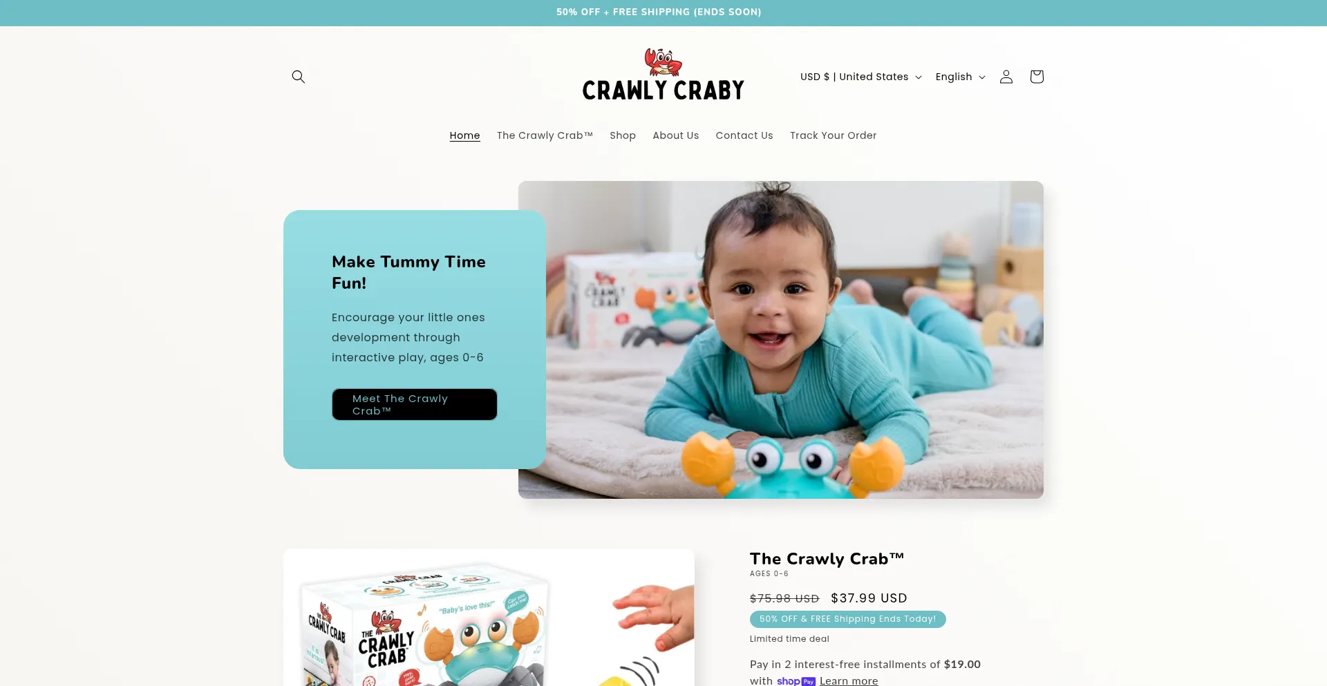 ¿És Seguro y Confiable Crawlycraby.com?