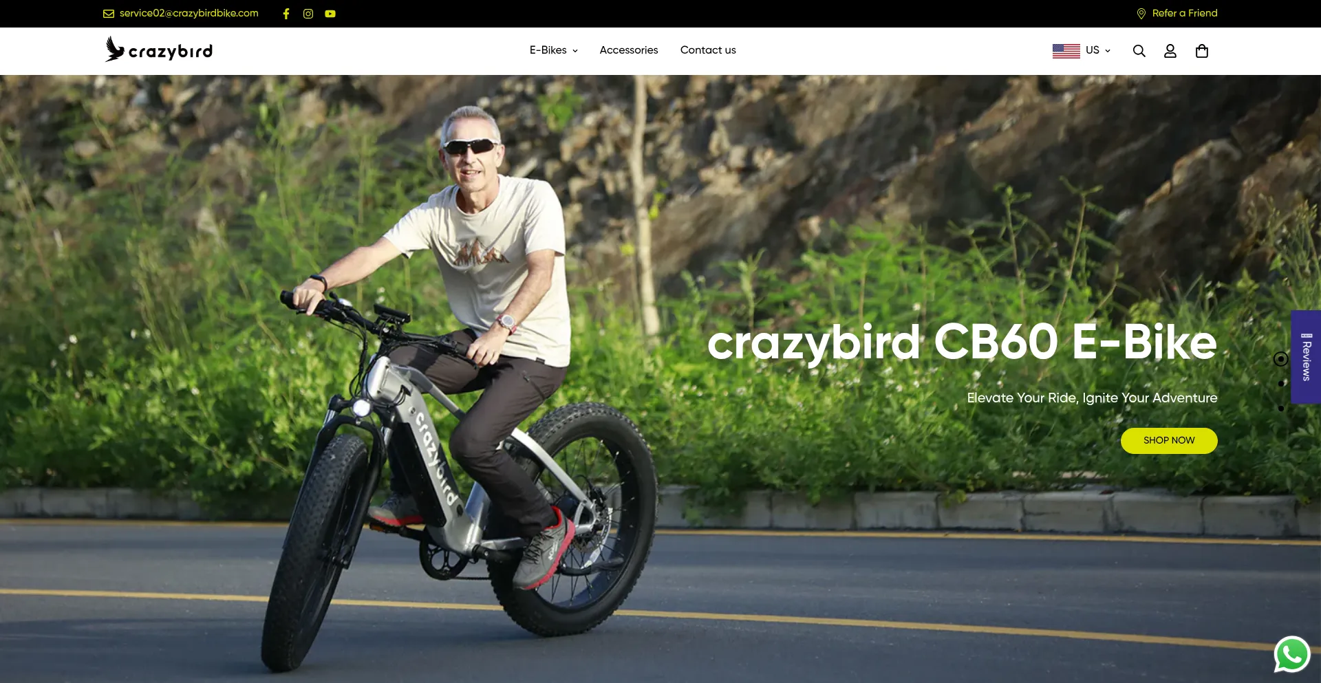 ¿És Seguro y Confiable Crazybirdbike.com?