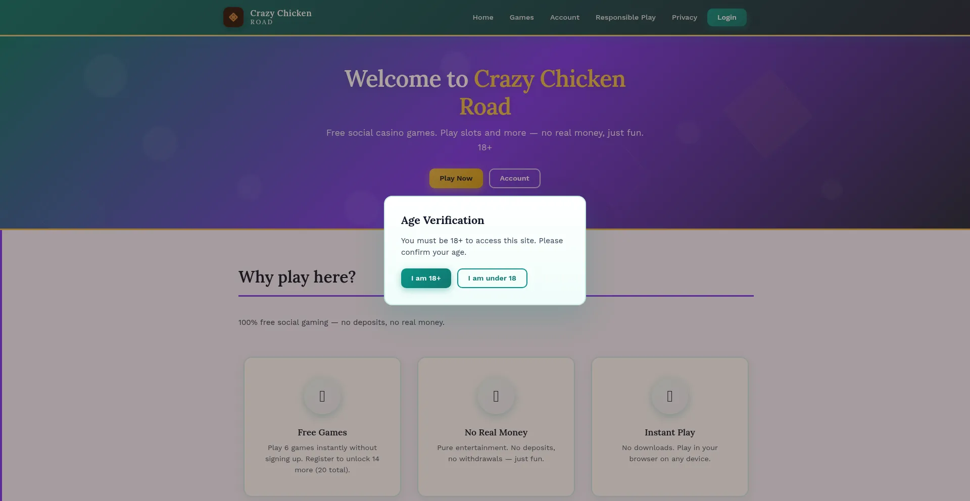 Crazychickenroad.online