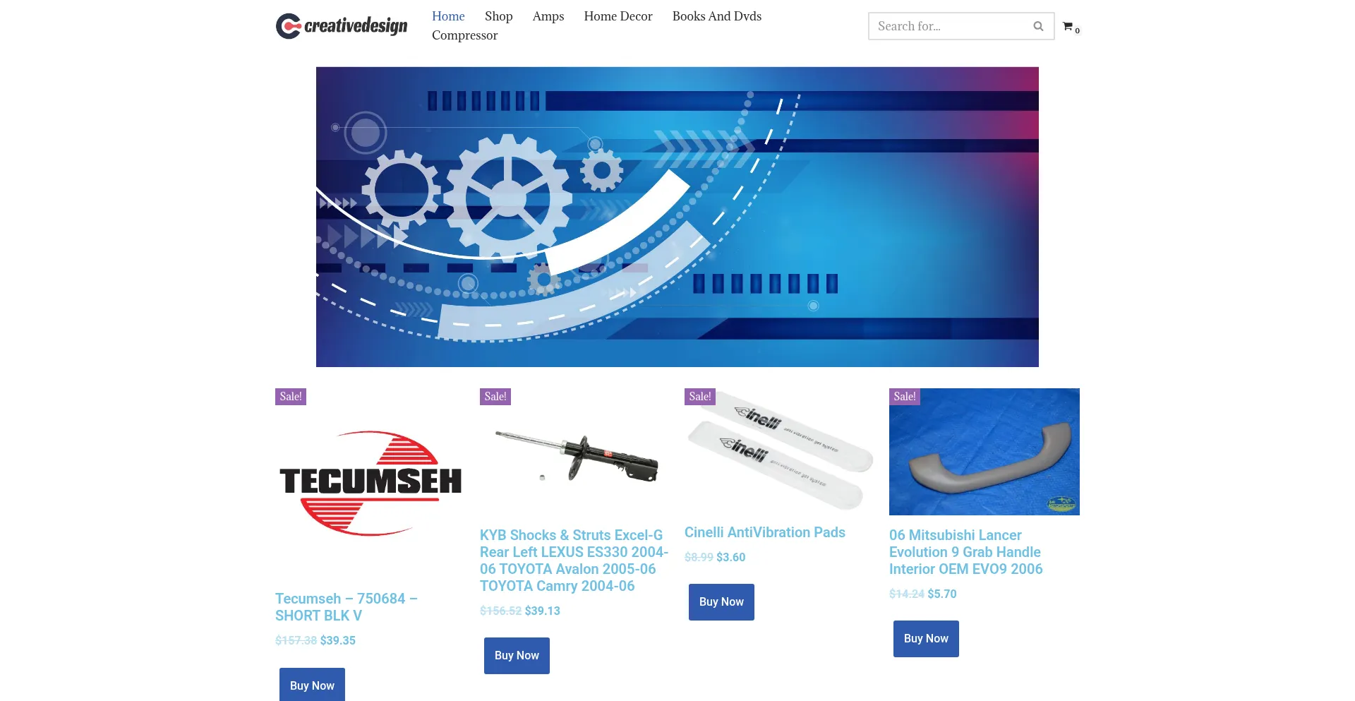 Creativedesignsupplies.com Screenshot