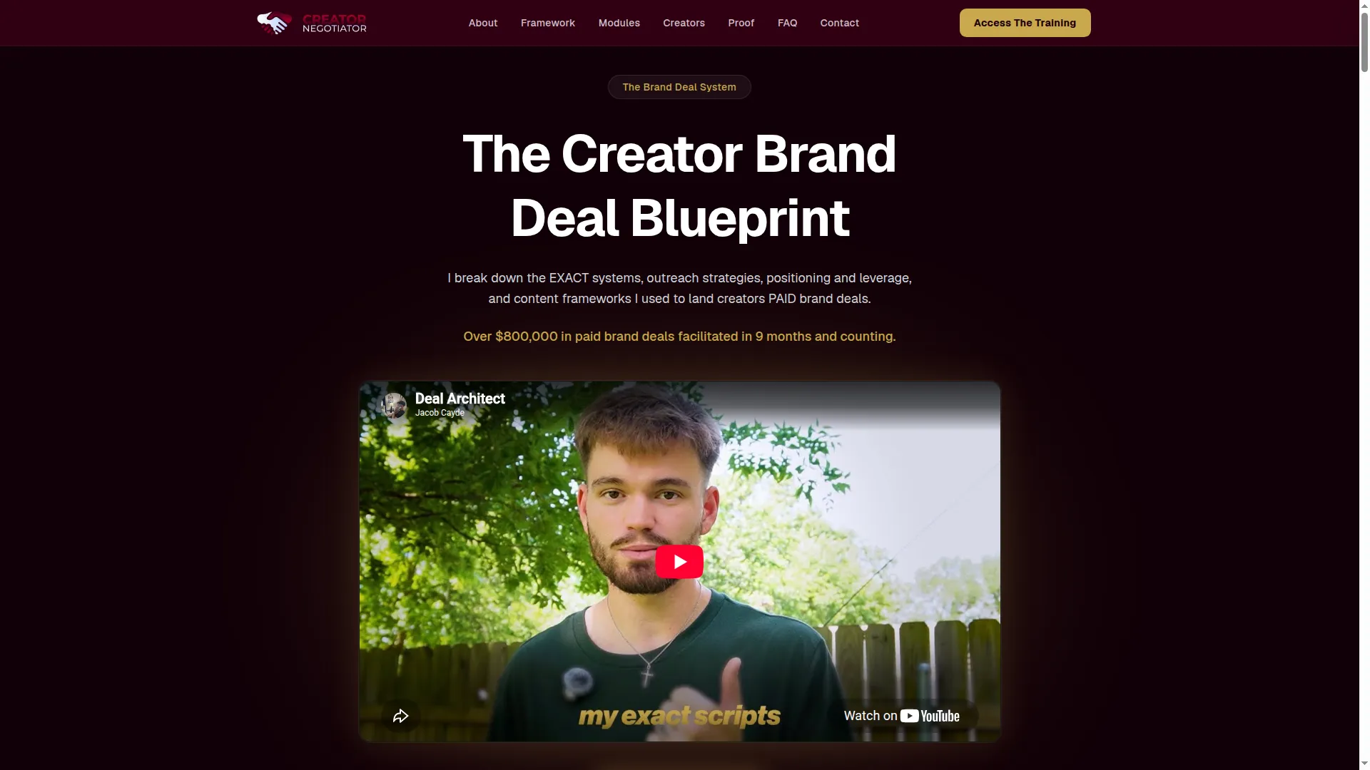 Creatornegotiator.com