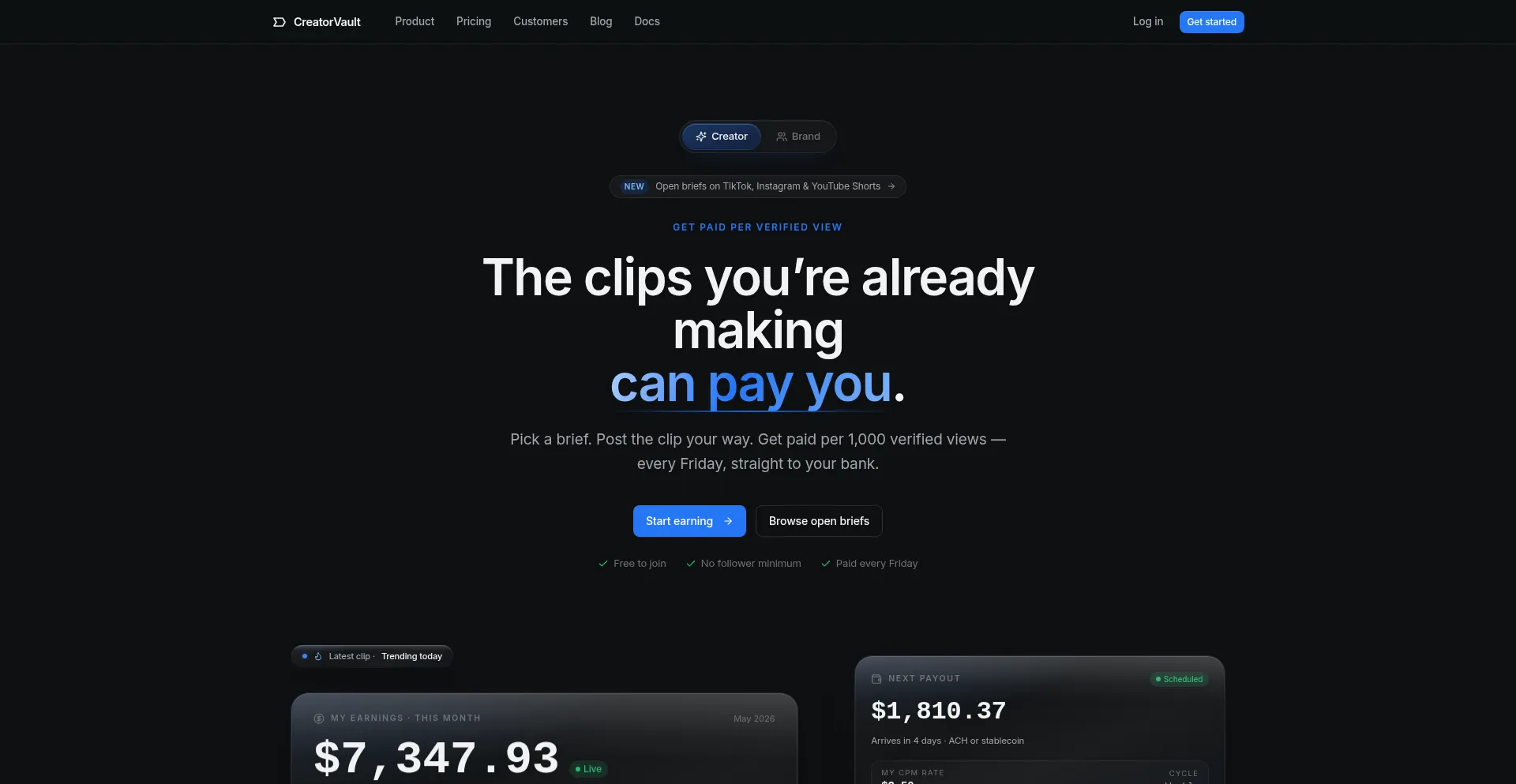 Creatorvault.ai