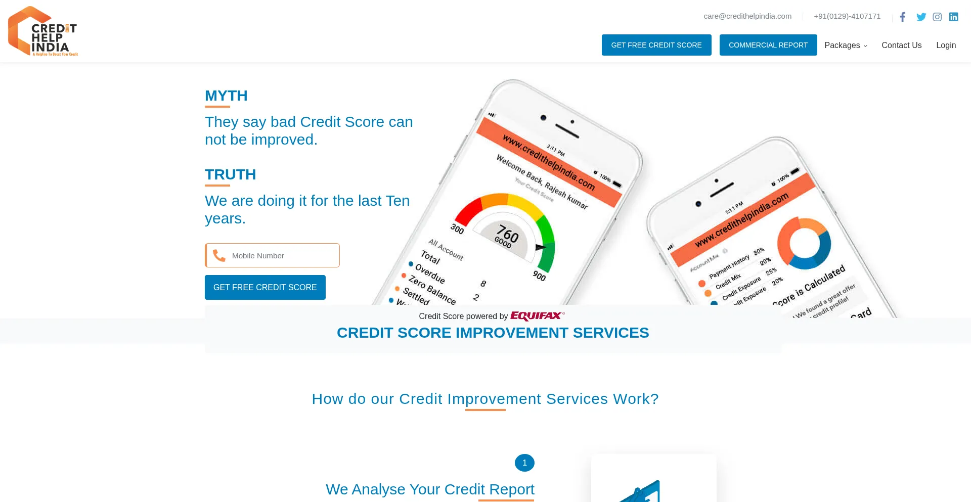 ¿És Seguro y Confiable Credithelpindia.com?