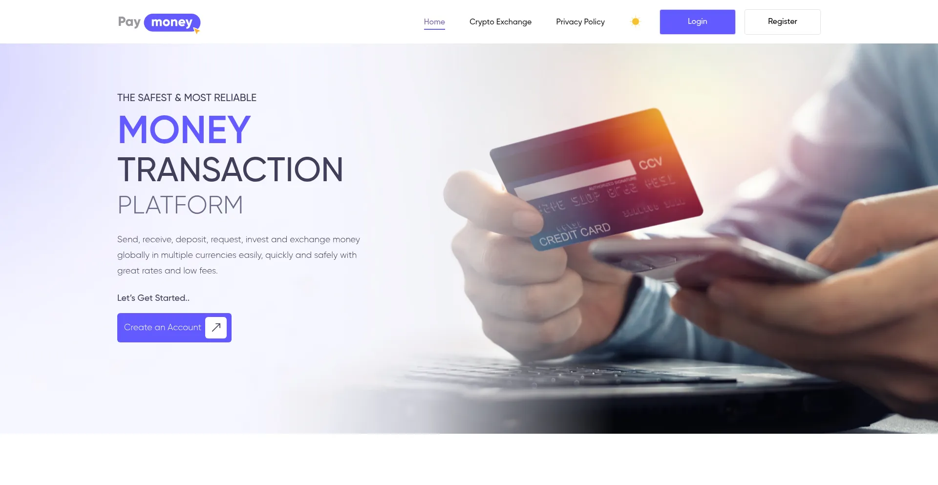 Website screenshot of Crestwelltradefx.com