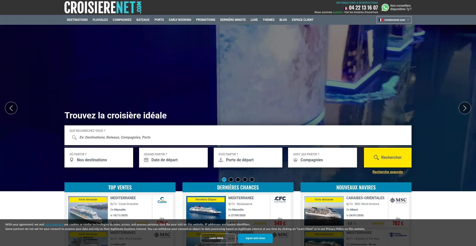 ¿És Seguro y Confiable Croisierenet.com?