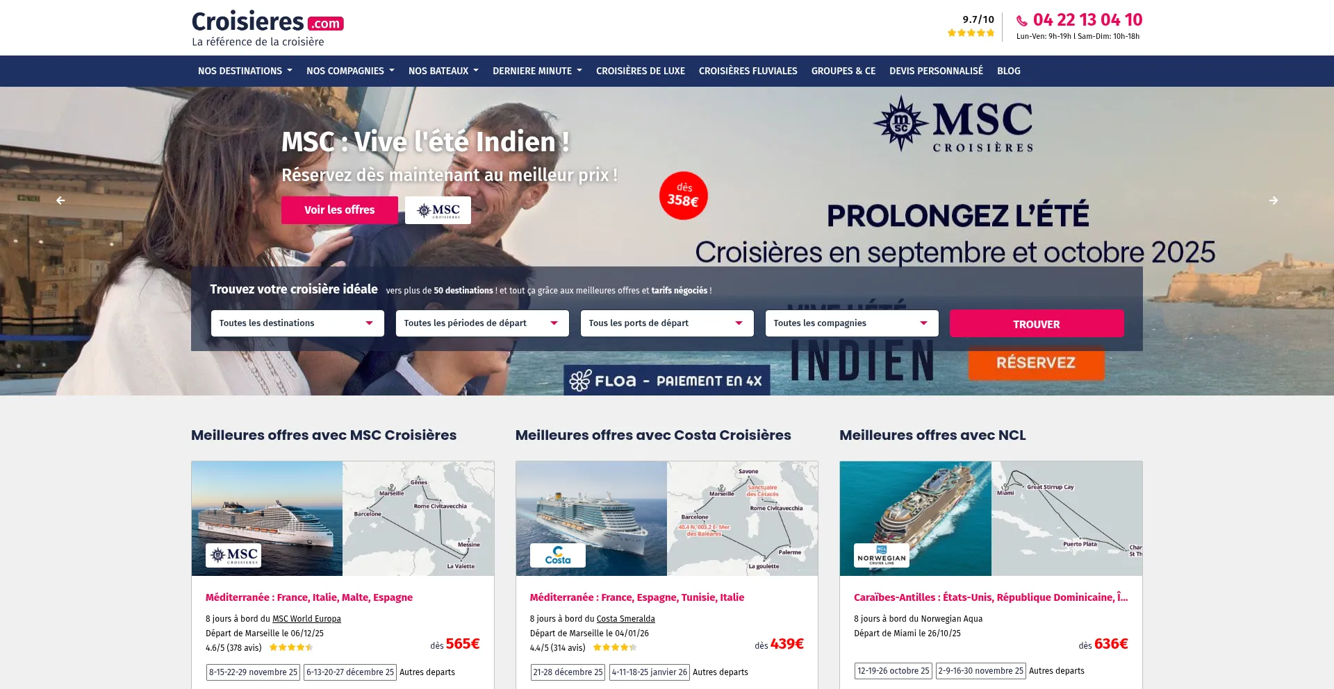 ¿És Seguro y Confiable Croisieres.com?