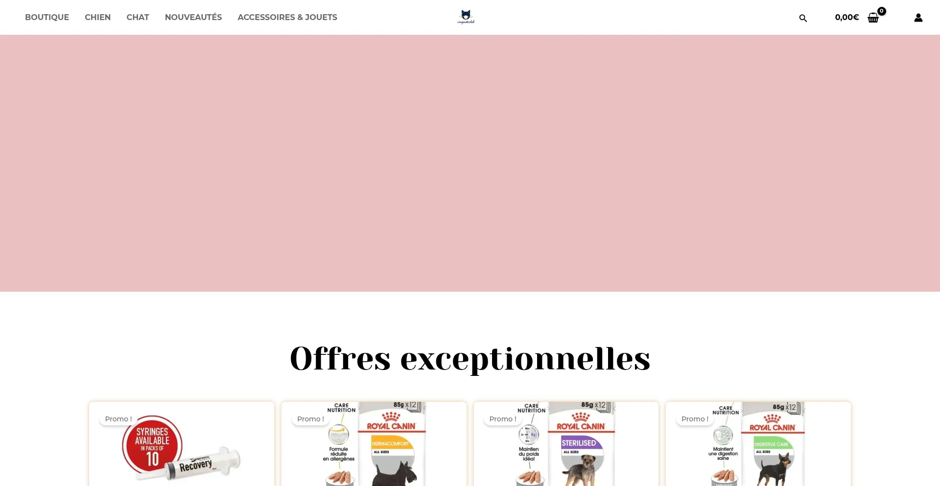 Croquetteclub.com Screenshot
