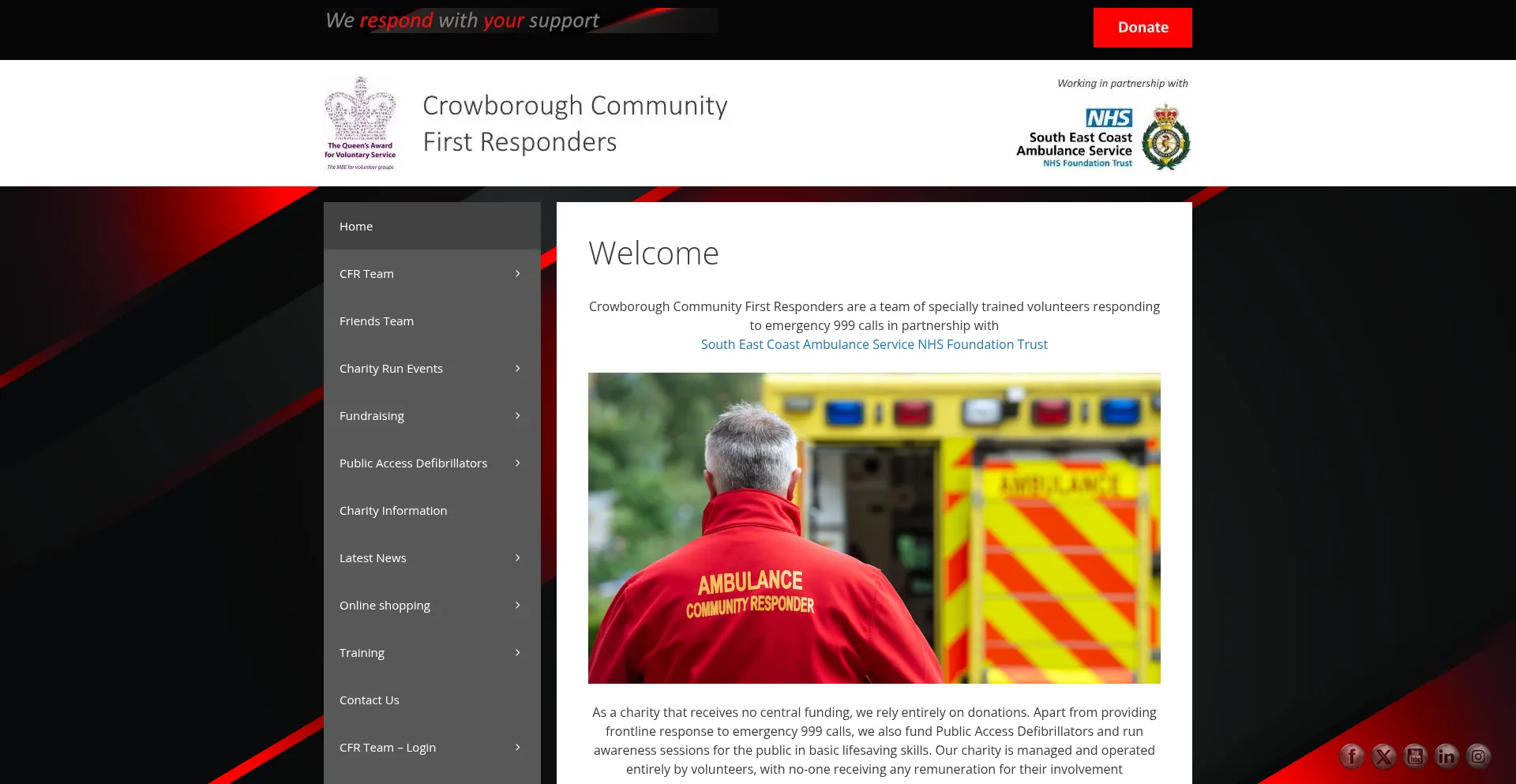 ¿És Seguro y Confiable Crowborough-cfr.co.uk?