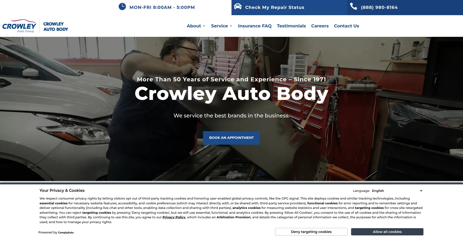 Crowleyautobody.com