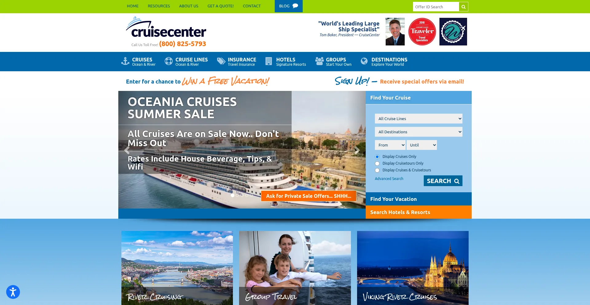 ¿És Seguro y Confiable Cruisecenter.com?